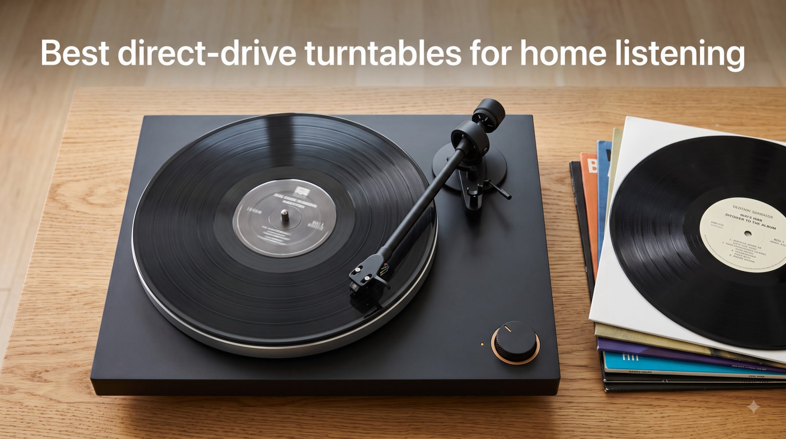 Best direct-drive turntables for home listening