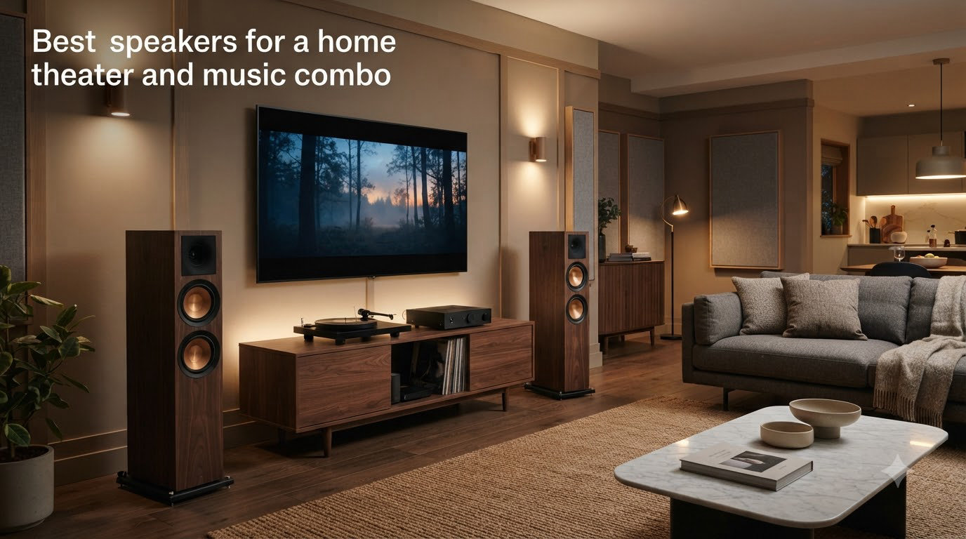 Best speakers for a home theater and music combo
