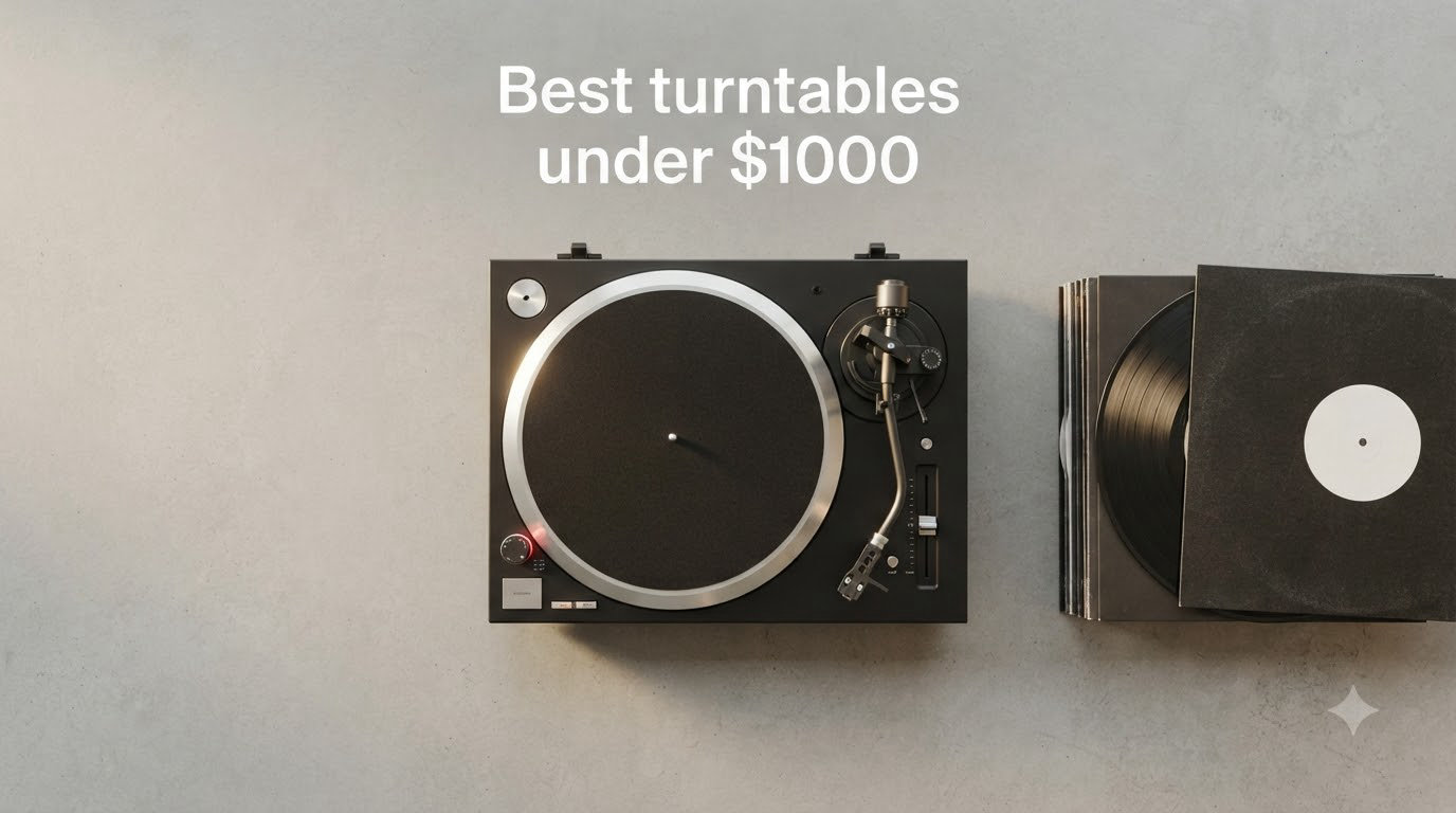 Best turntables under $1000