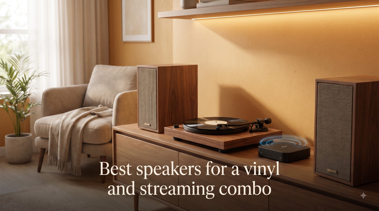 Best speakers for a vinyl and streaming combo