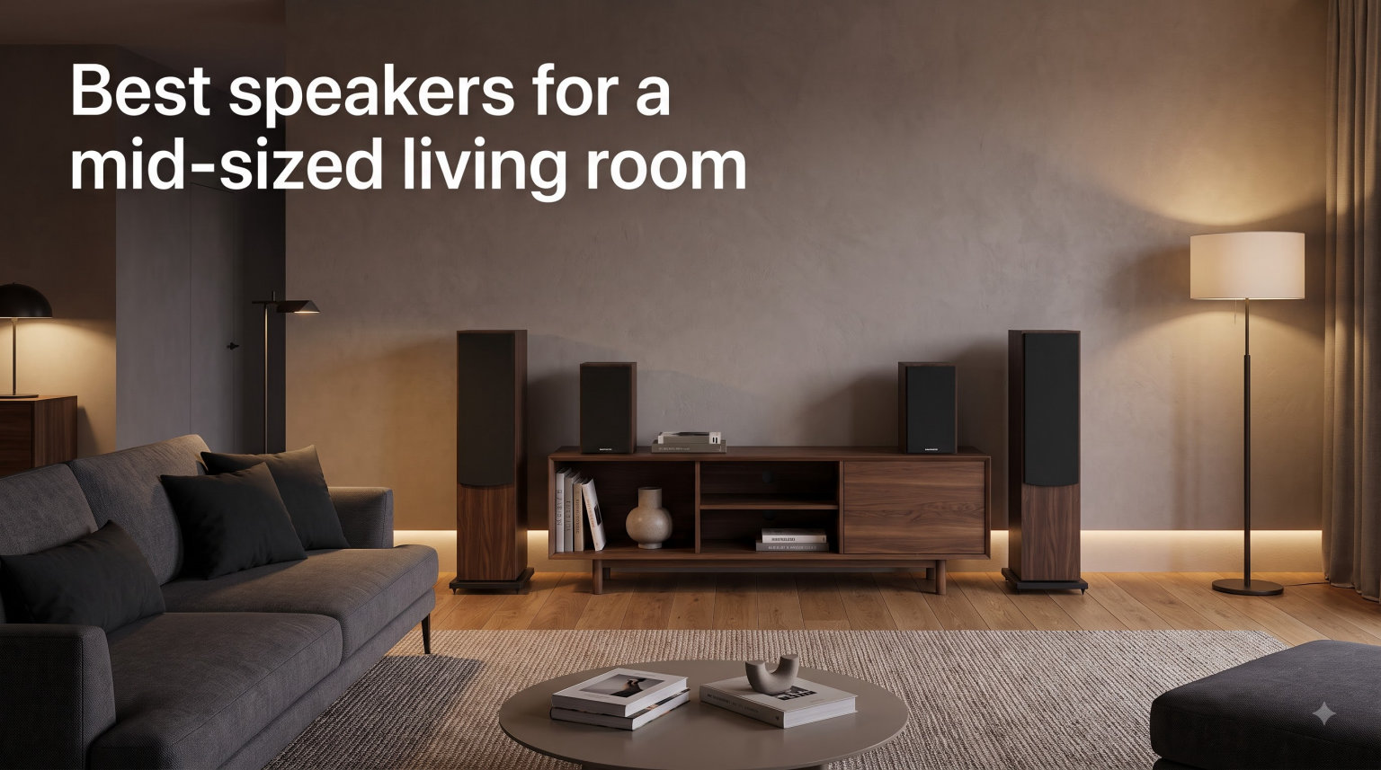 Best speakers for a mid-sized living room