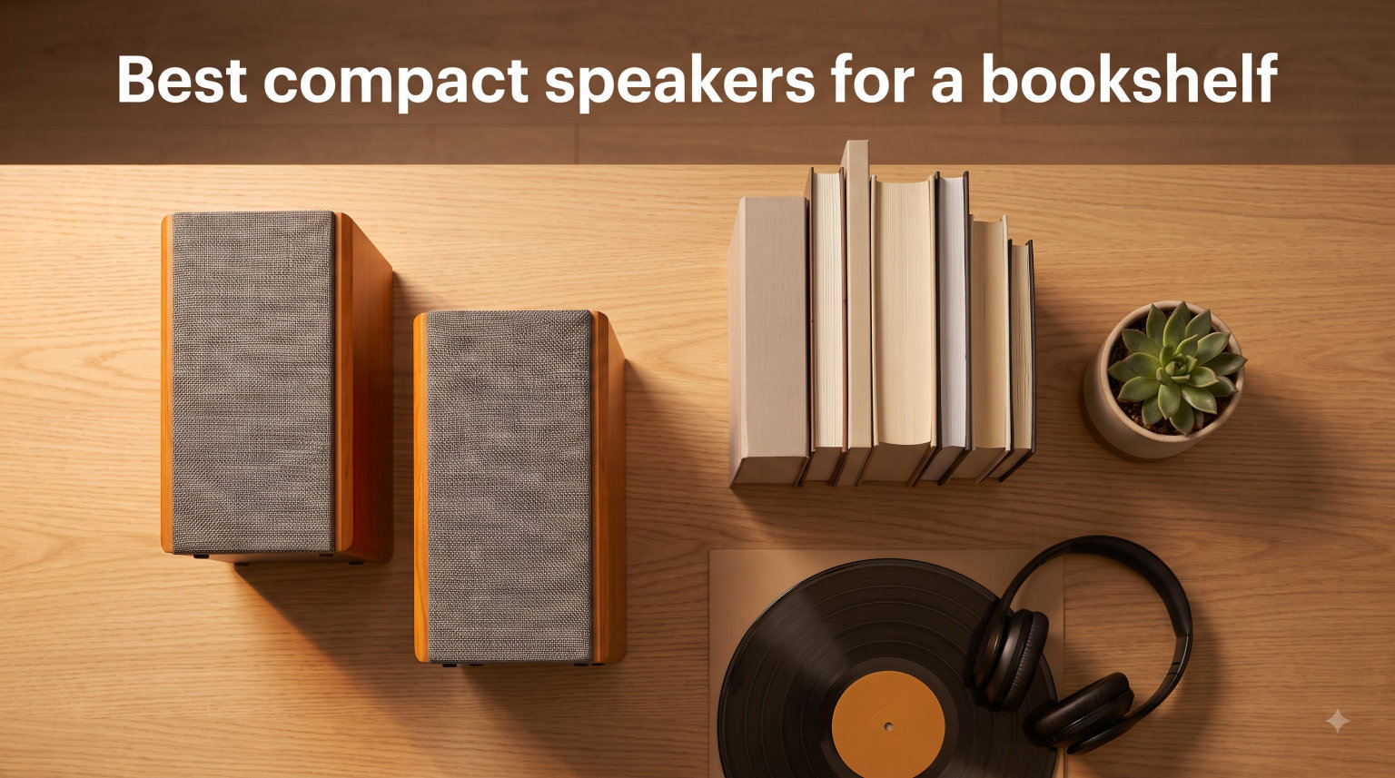 Best compact speakers for a bookshelf