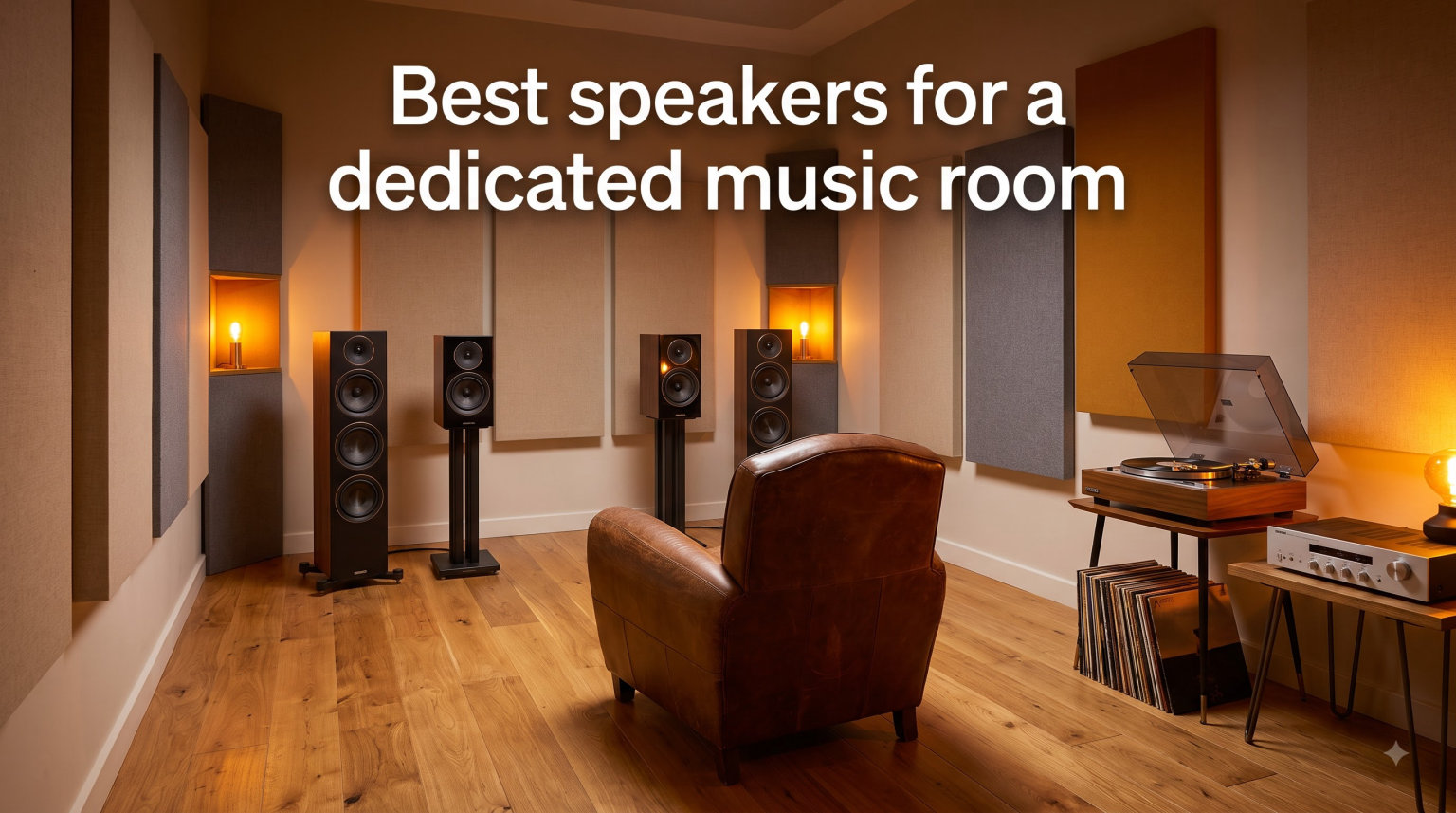 Best speakers for a dedicated music room