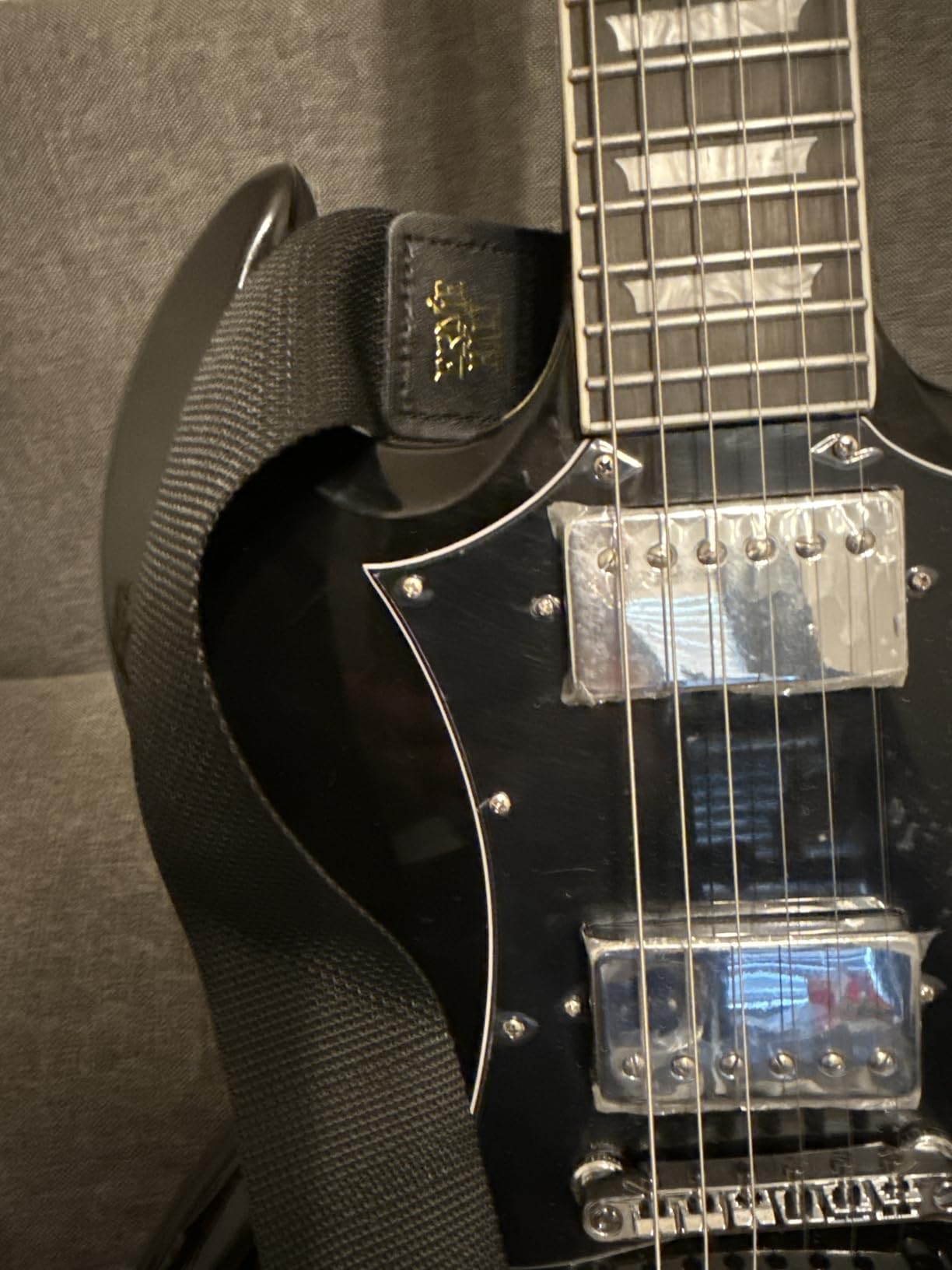 Ernie Ball Polypro Guitar Strap, Black (P04037) customer photo 1