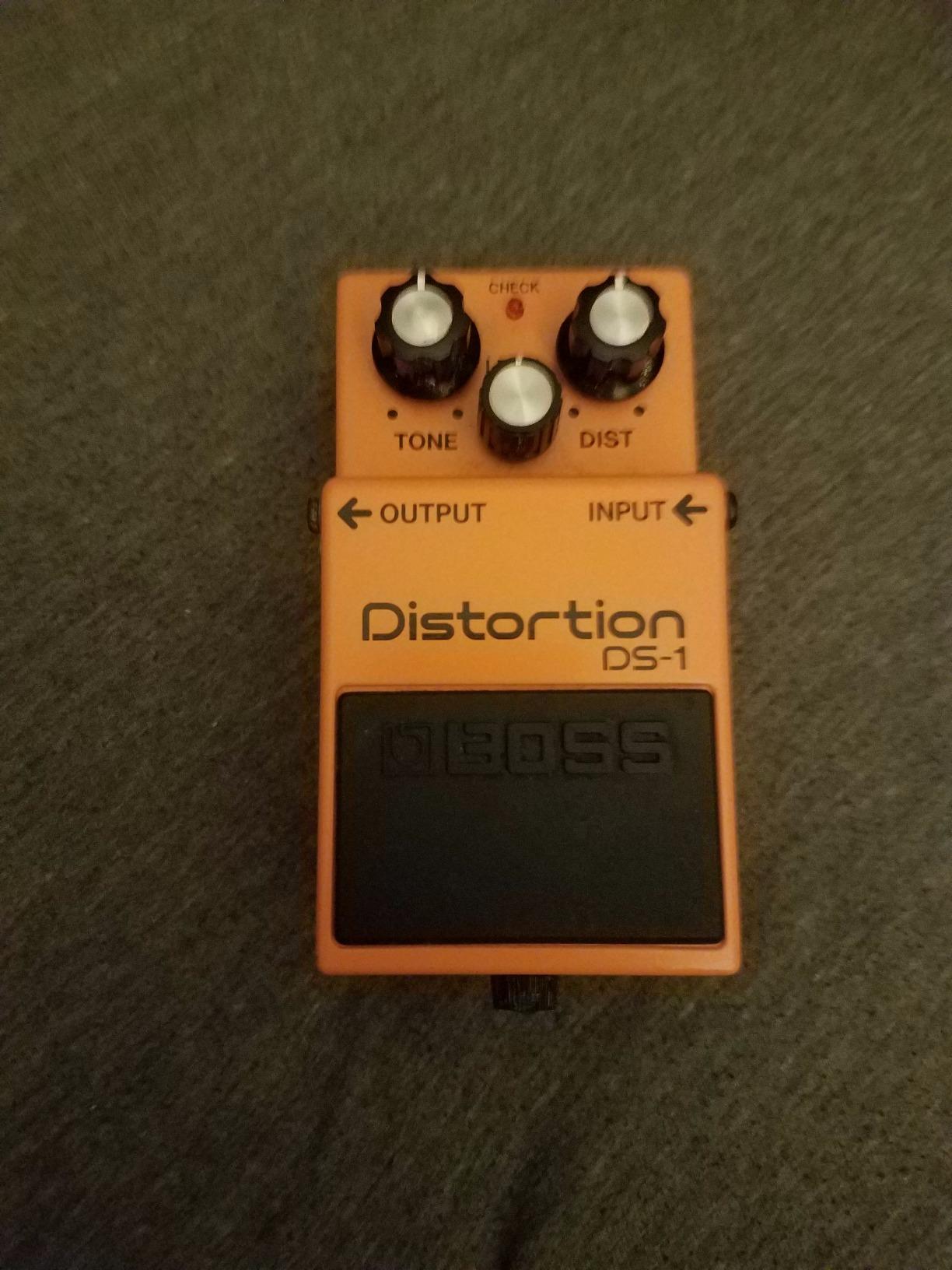 BOSS DS-1 Distortion Compact Distortion Pedal customer photo 2