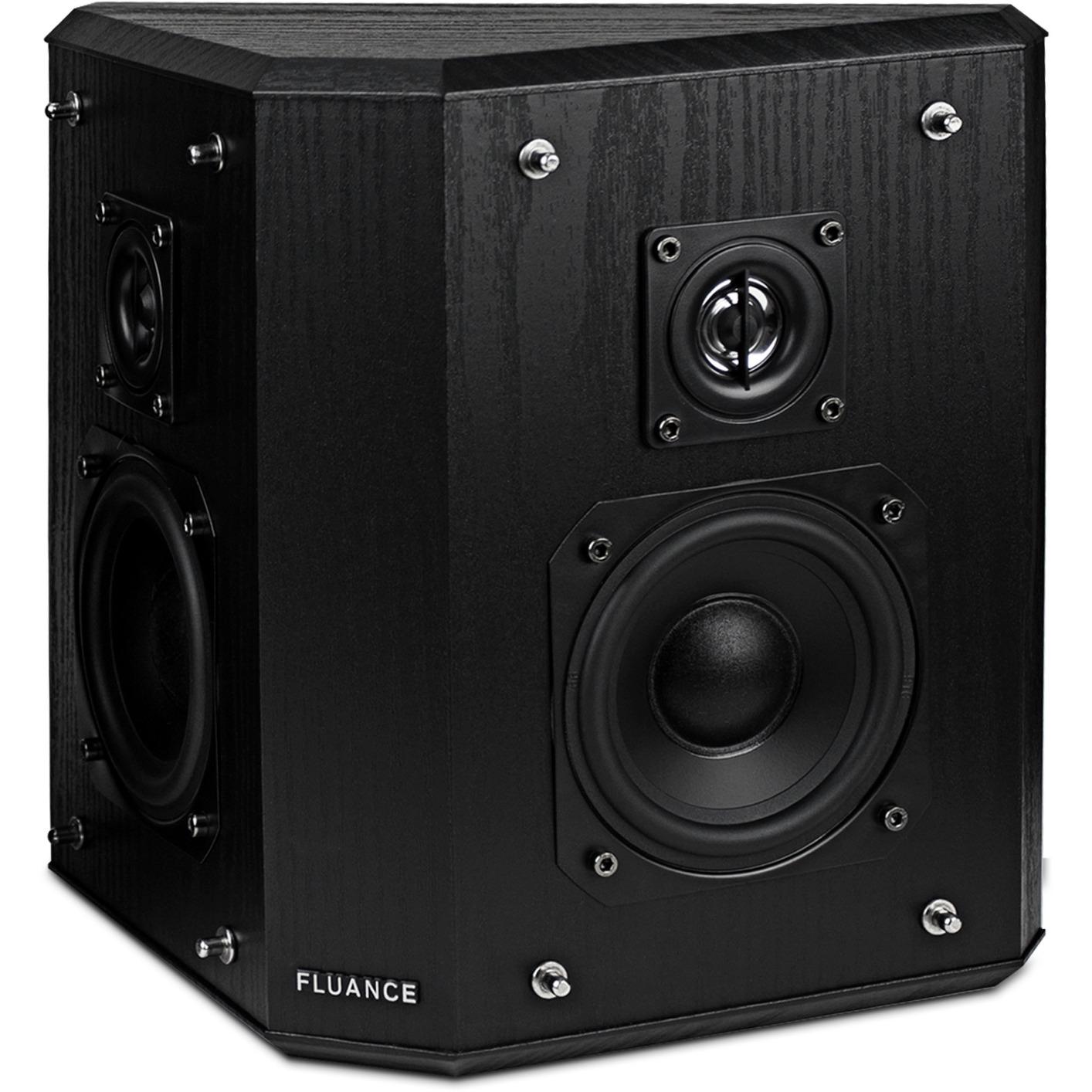 Fluance Elite High Definition 2-Way Bipolar Surround Speakers for Wide Dispersion Surround Sound in Home Theater Systems - Black Ash/Pair (SXBP2) customer photo 1