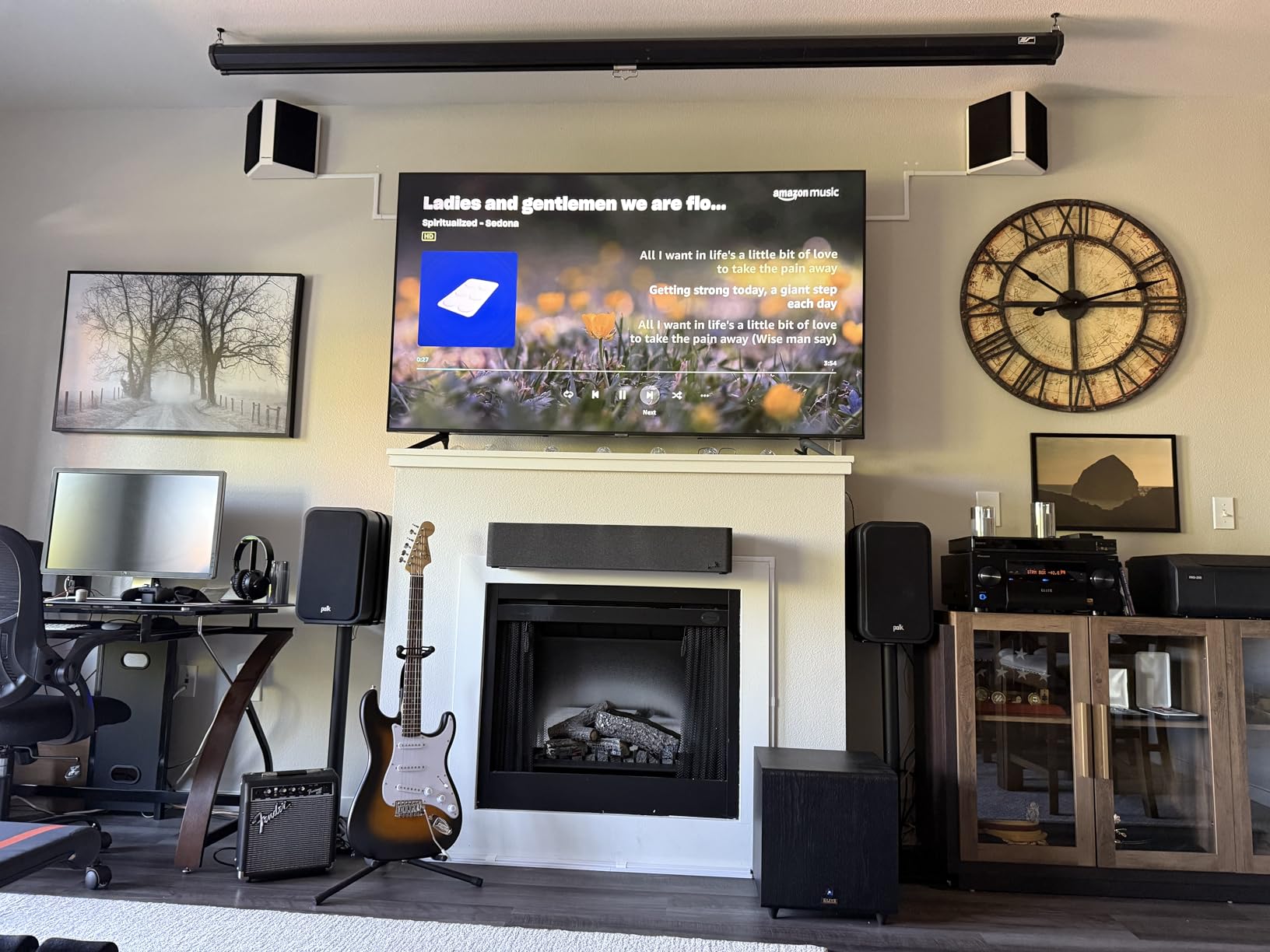 Fluance Elite High Definition 2-Way Bipolar Surround Speakers for Wide Dispersion Surround Sound in Home Theater Systems - Black Ash/Pair (SXBP2) customer photo 2