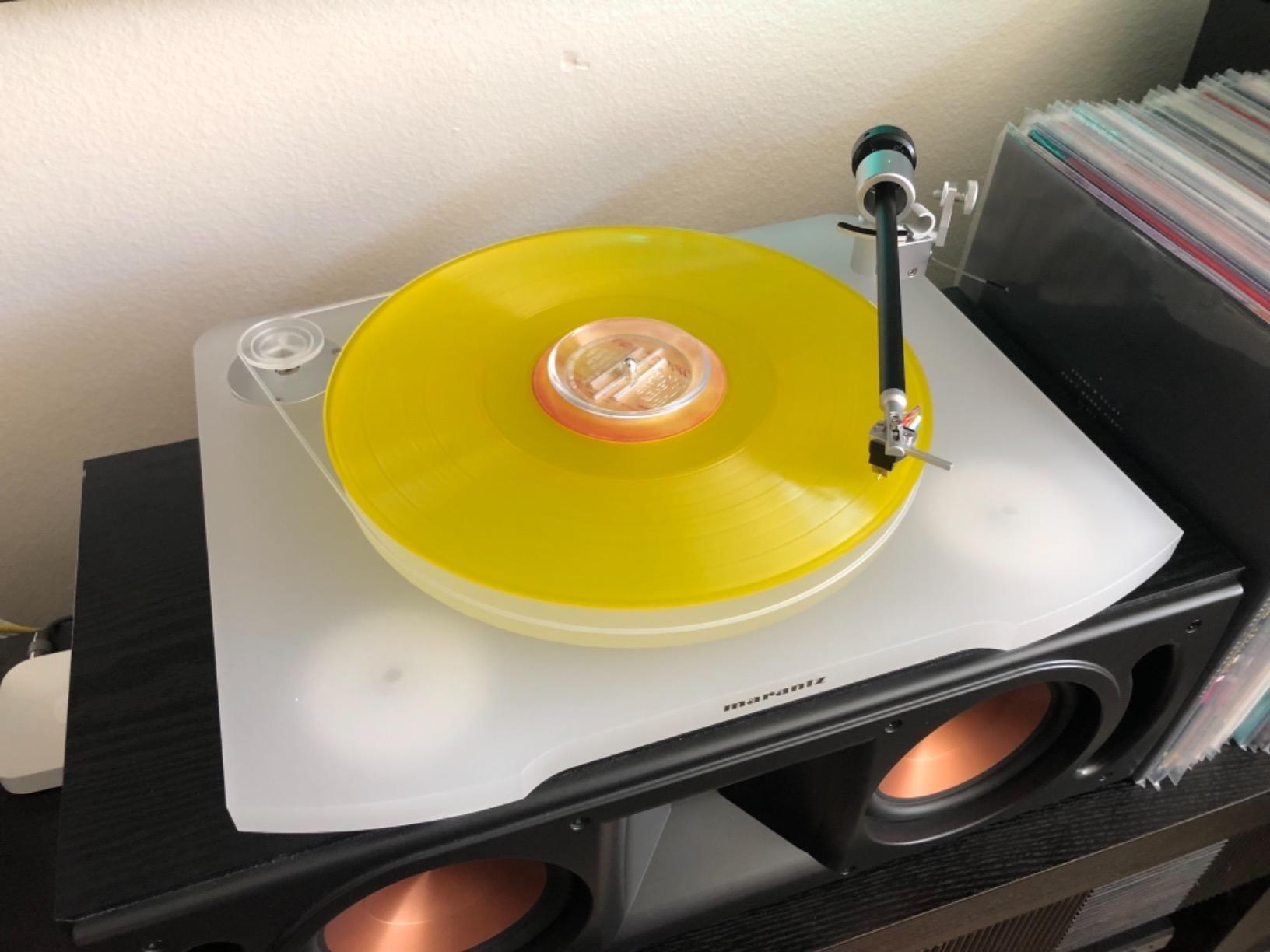 Marantz TT-15S1 Manual Belt-Drive Premium Turntable with Cartridge Included | Floating Motor for Low-Vibration & Low-Resonance | A Smart, Stylish Option for Vintage Vinyl Records customer photo 1