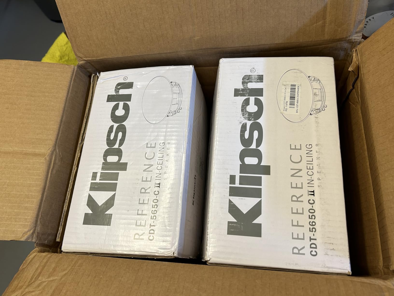 Klipsch CDT-5650-C II In-Ceiling Speaker - White (Each) customer photo 1