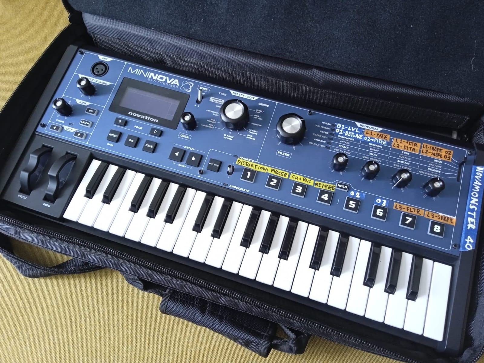 Novation MiniNova Analog Modeling Synthesizer customer photo 1