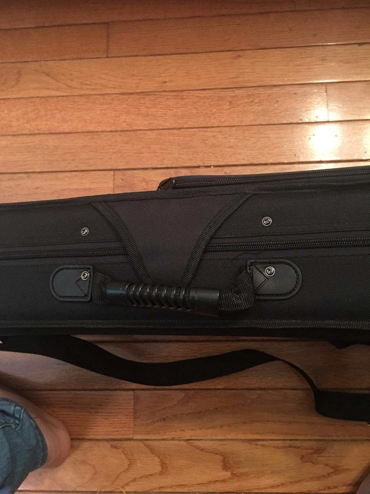 Cecilio 4/4 Violin Solidwood Violin with Strings, Bow, Rosin, Tuner, Shoulder Rest & Lesson Book customer photo 2