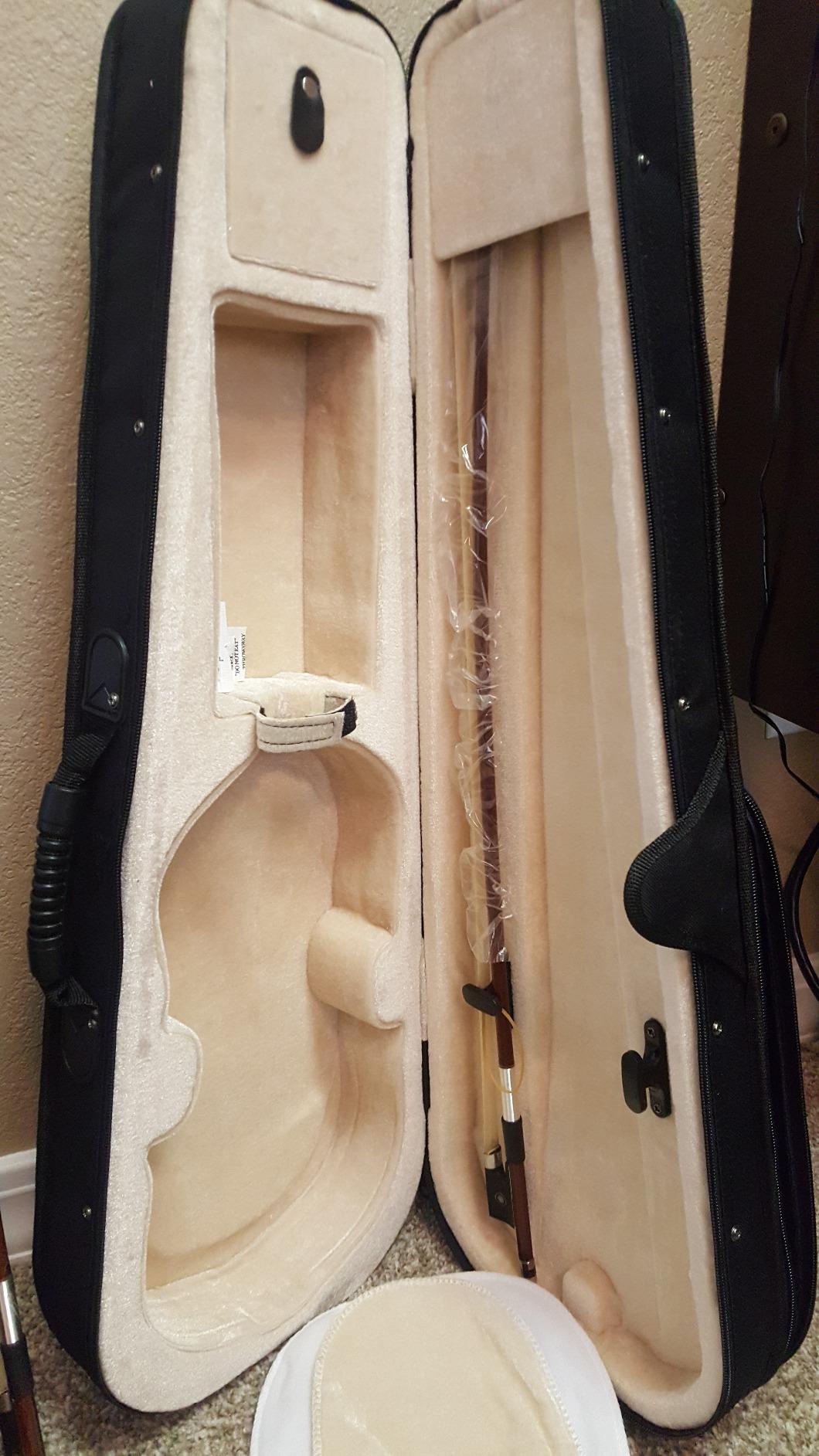 Cecilio 1/2 Violin Solidwood Violin with Hard Case, Bow, Rosin, Tuner, Shoulder Rest & Lesson Book – Ideal for Beginners customer photo 2