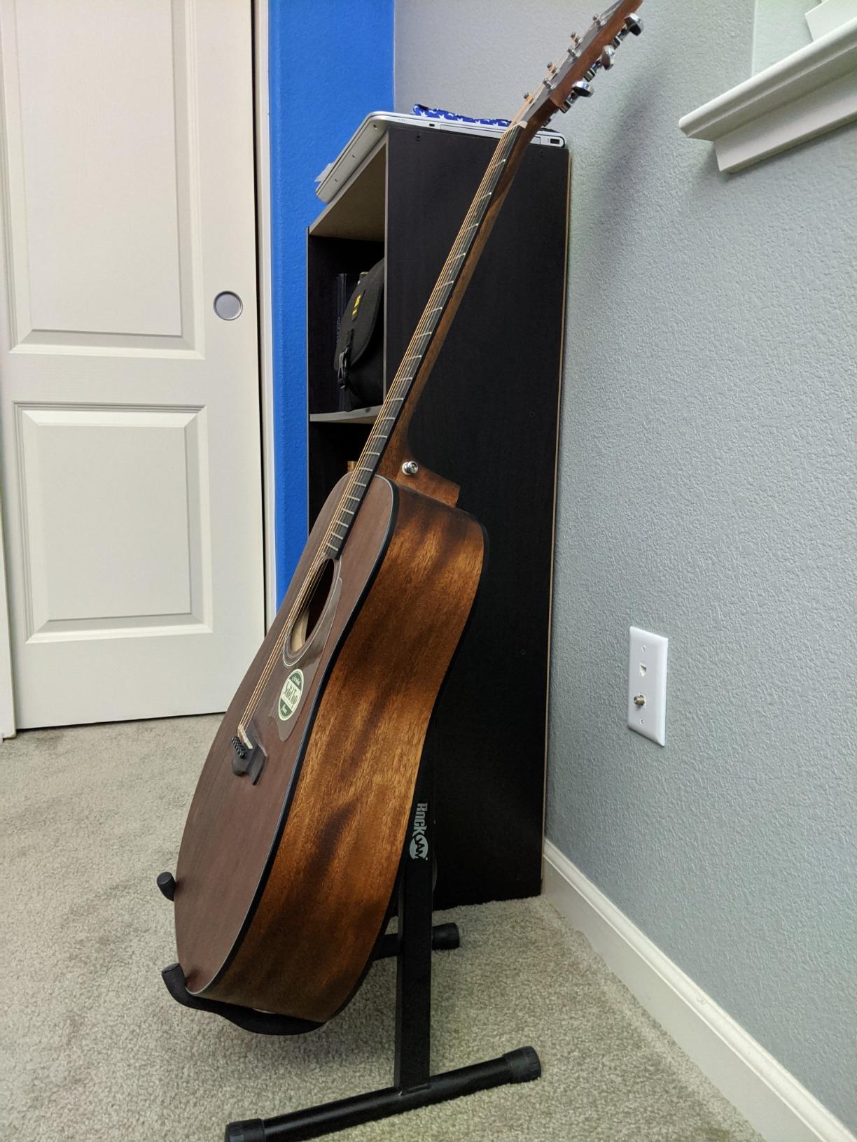 Ibanez Artwood Dreadnought Acoustic Guitar-Open Pore Natural customer photo 1