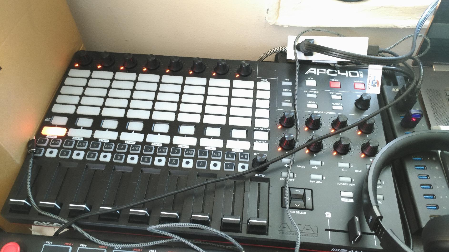 Akai Professional APC40 MKII USB MIDI Pad Controller customer photo 2