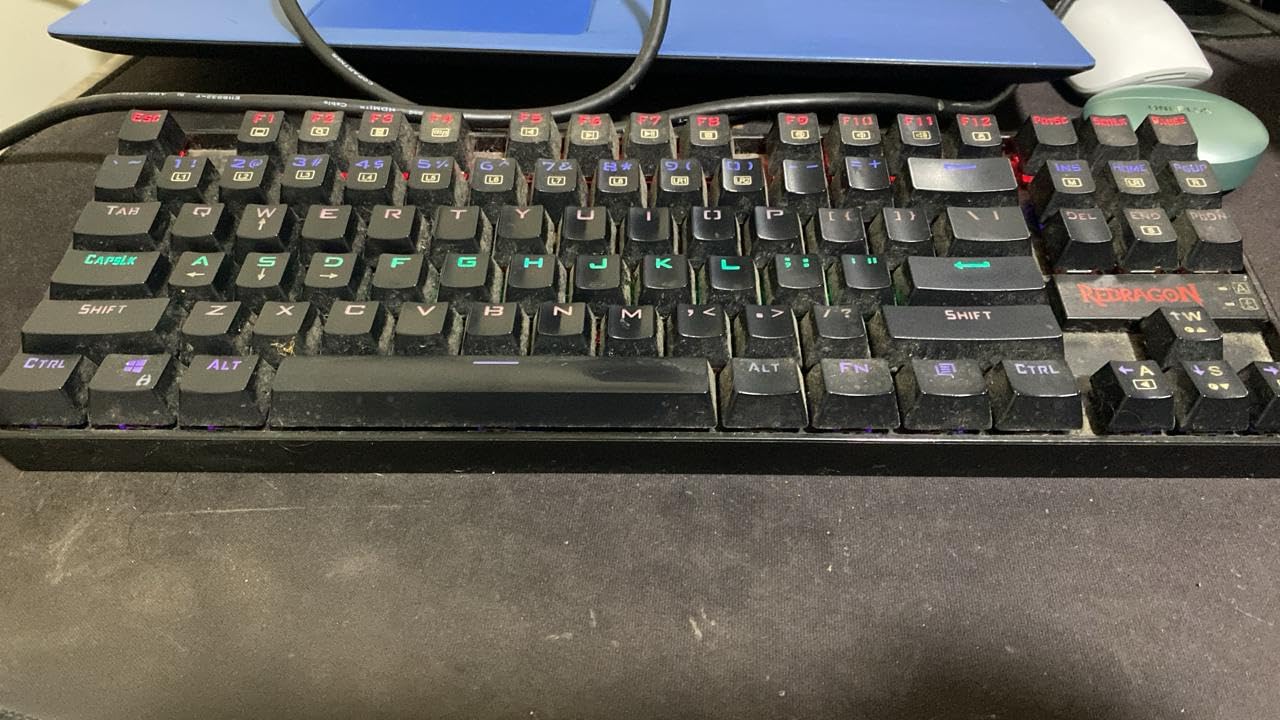 Redragon K552 Mechanical Gaming Keyboard, 87-Key Compact, LED Gaming Keyboard with Red Switches customer photo 2