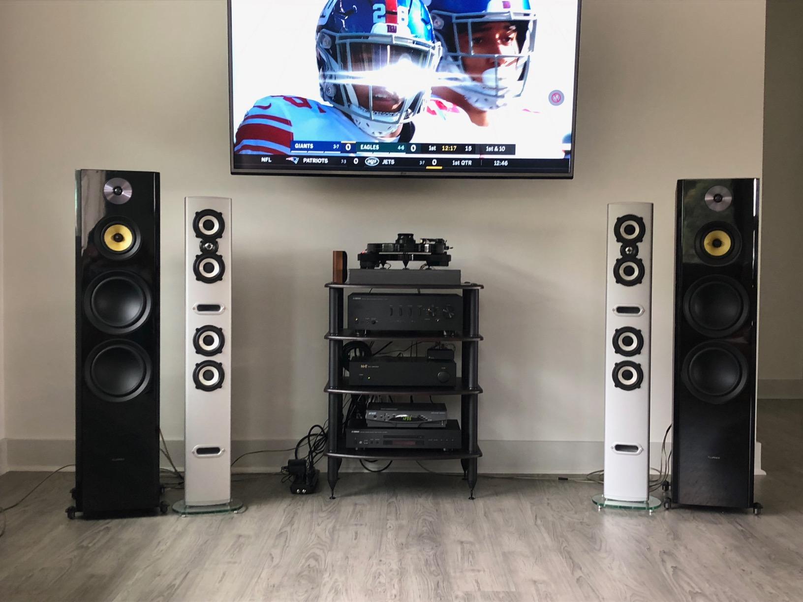 Fluance Signature HiFi 3-Way Floorstanding Tower Speakers with Dual 8