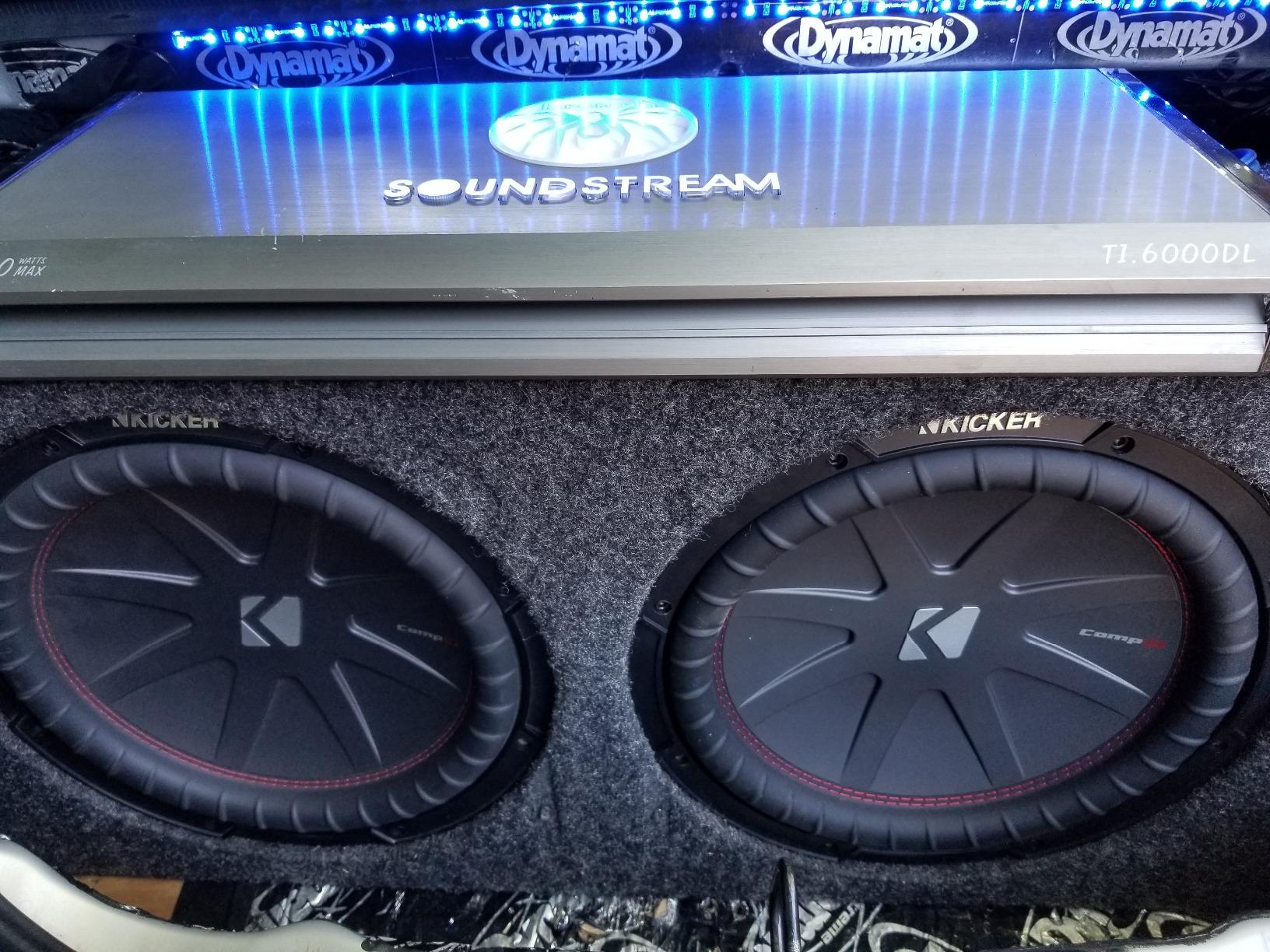 Kicker 43CWRT82 CompRT 8 Inch Subwoofer - Shallow Mount Dual 2 Ohm 600W Sub customer photo 2