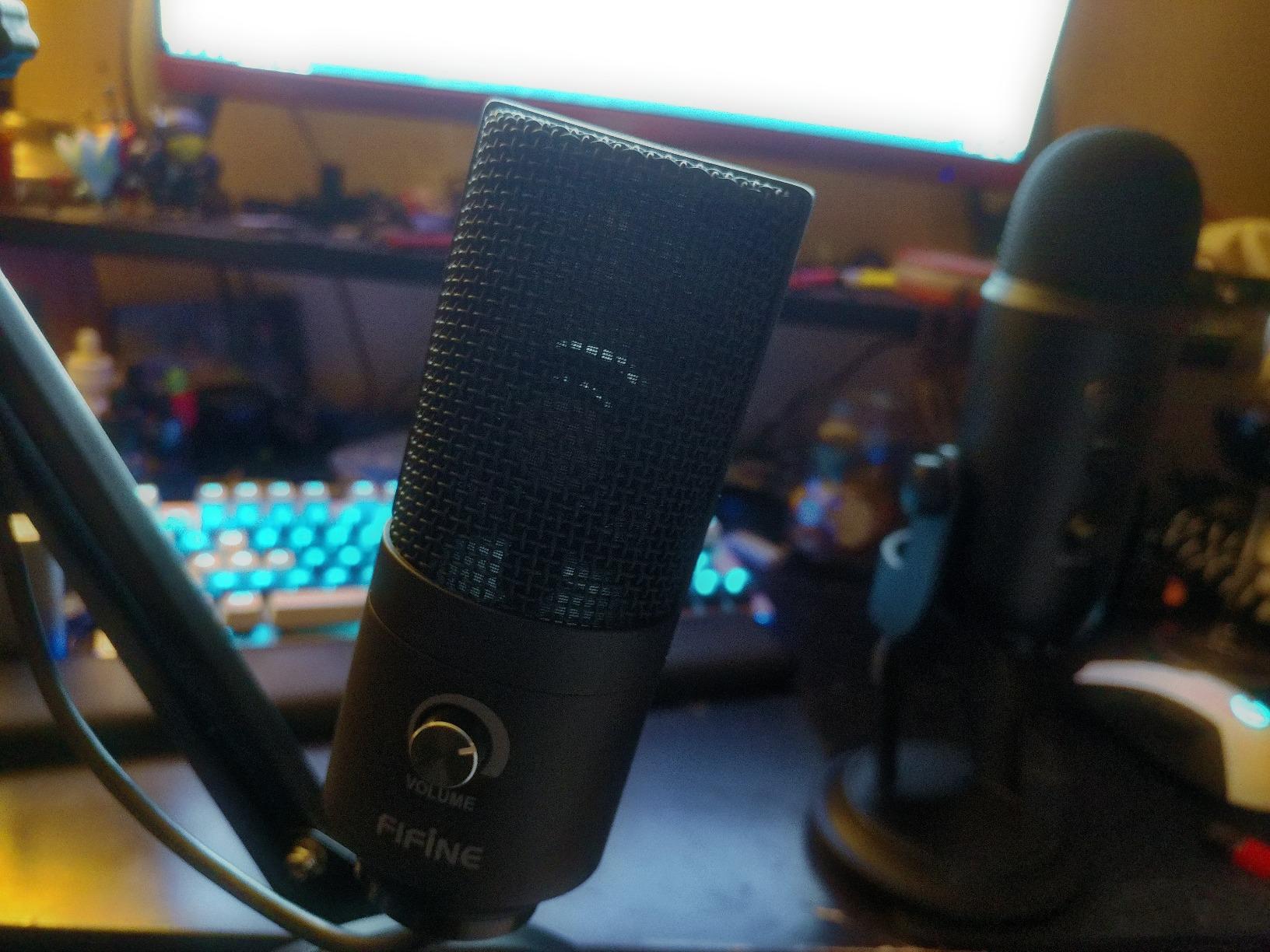FIFINE K669B USB Microphone, Condenser Recording Mic for Vocals, Meeting customer photo 2