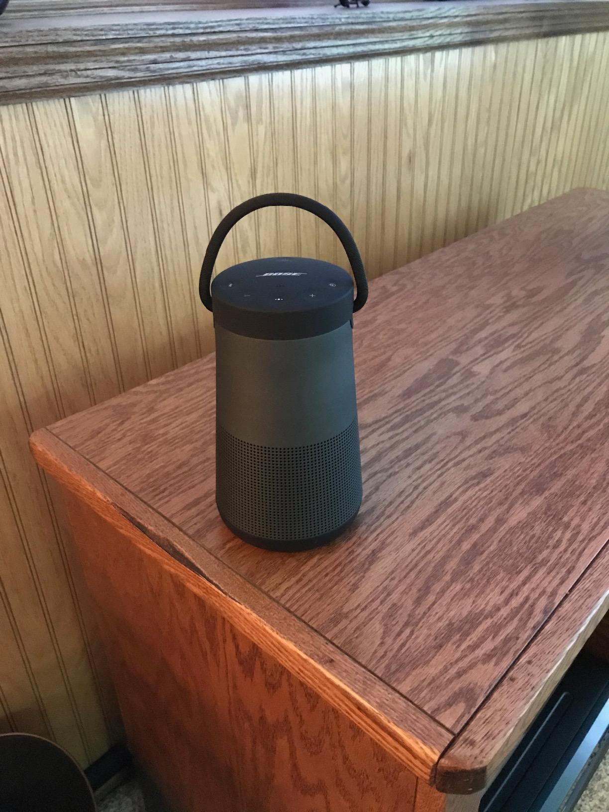 SoundLink Revolve+ Portable and Long-Lasting Bluetooth 360 Speaker - Triple Black customer photo 2