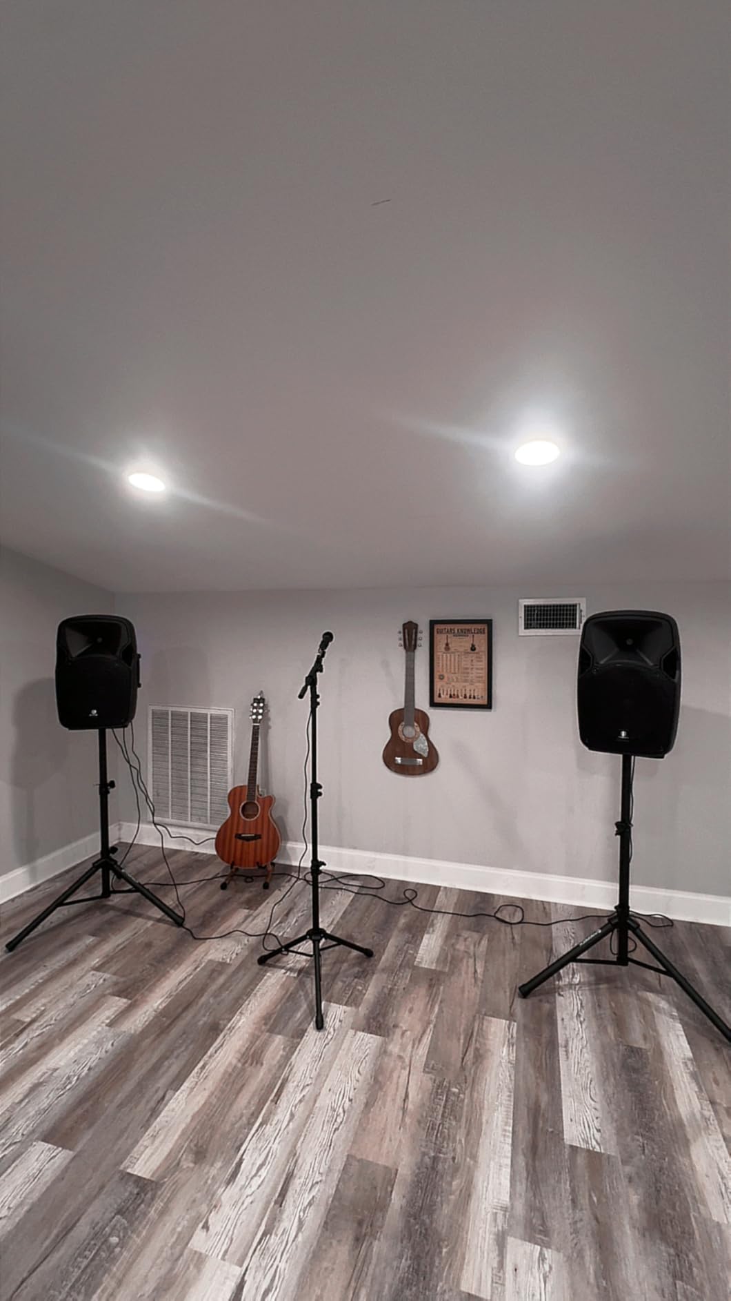 PRORECK Party 12 12-Inch 1800W 2-Way Powered PA Speaker System Combo Set with Bluetooth/USB Drive/SD Card/FM/Remote Control/Speaker Stands for Indoor, Outdoor DJ Parties, Personal Gatherings, Karaoke customer photo 2