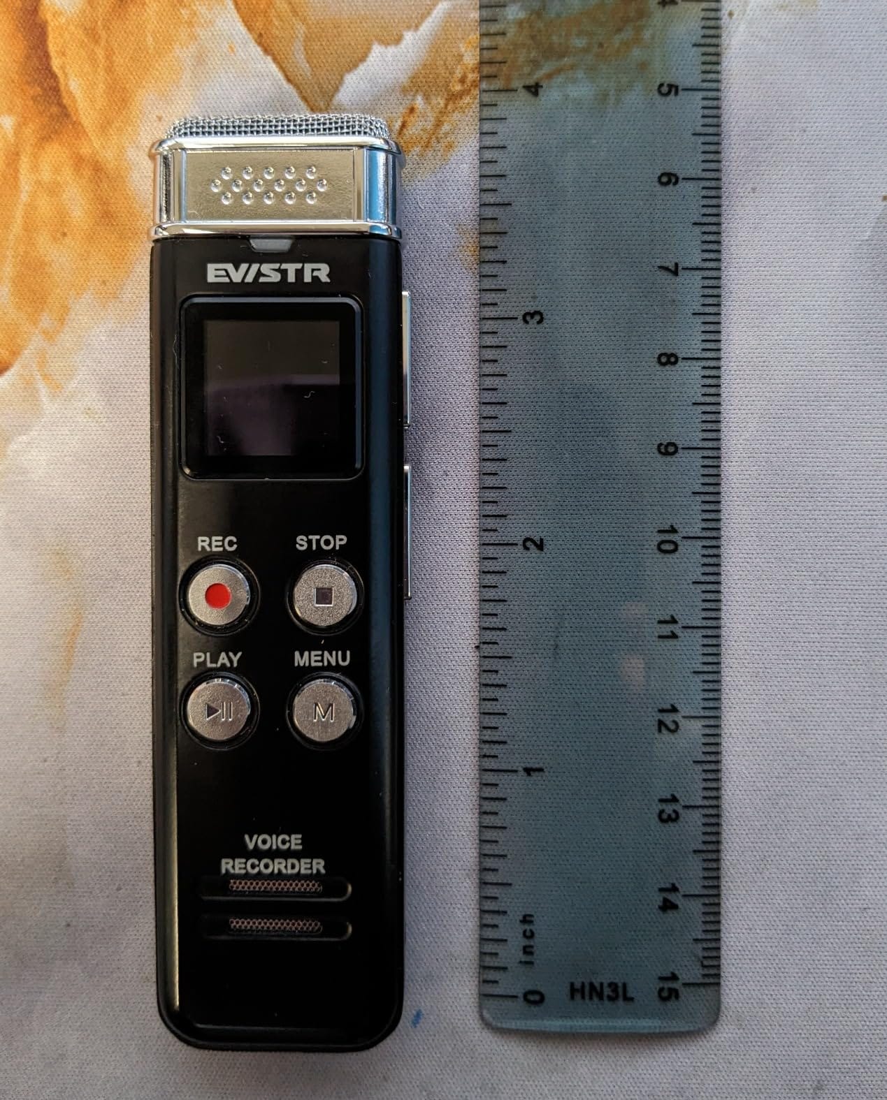 64GB Digital Voice Recorder with Playback: Voice Activated Recorders for Lectures Meetings Interviews - EVISTR Dictaphone Recording Device Tape Recorder Portable Mini, Audio Recorder with USB, MP3 customer photo 2