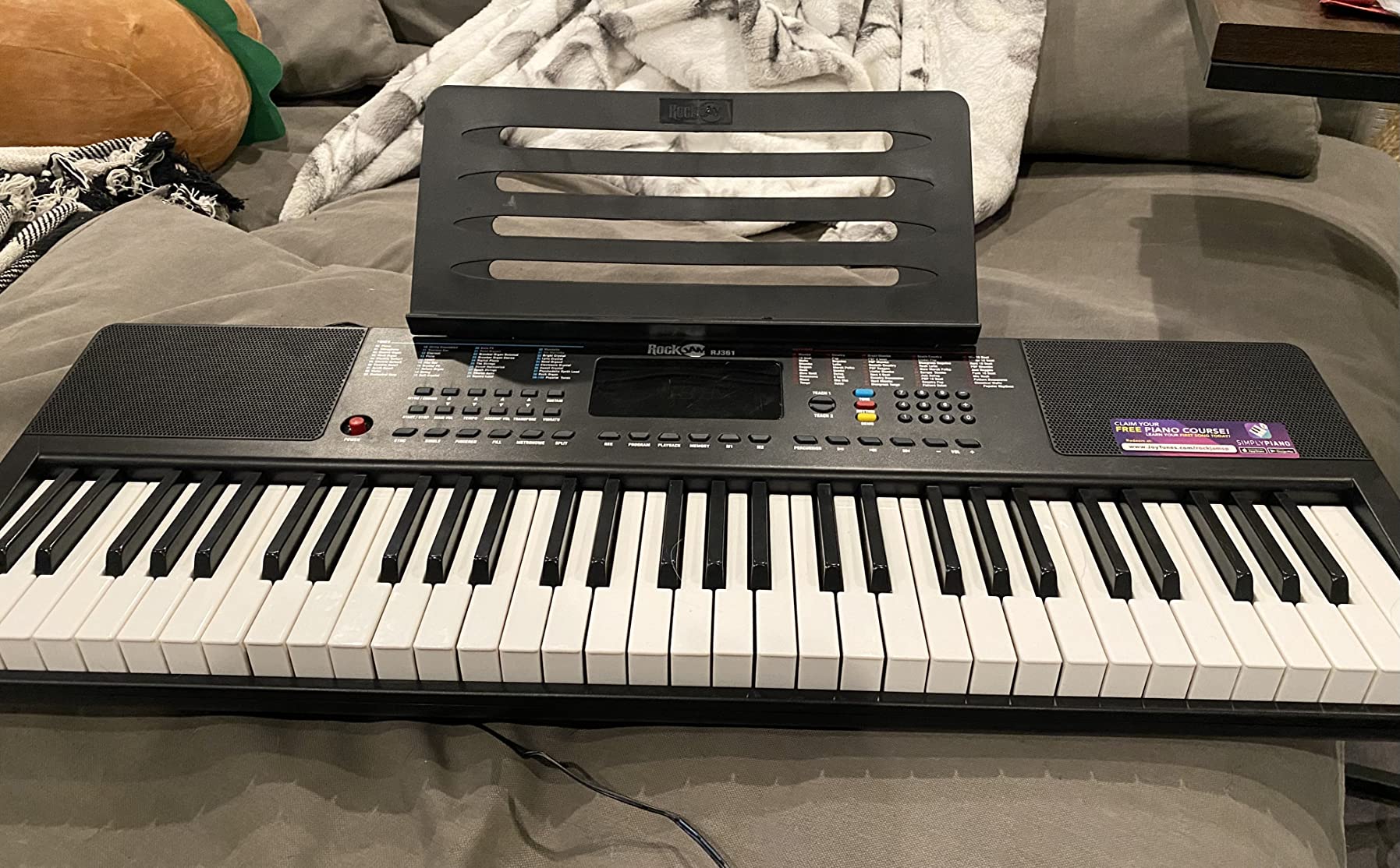 RockJam RJ361 61 Key Compact Keyboard Piano for Beginners customer photo 1