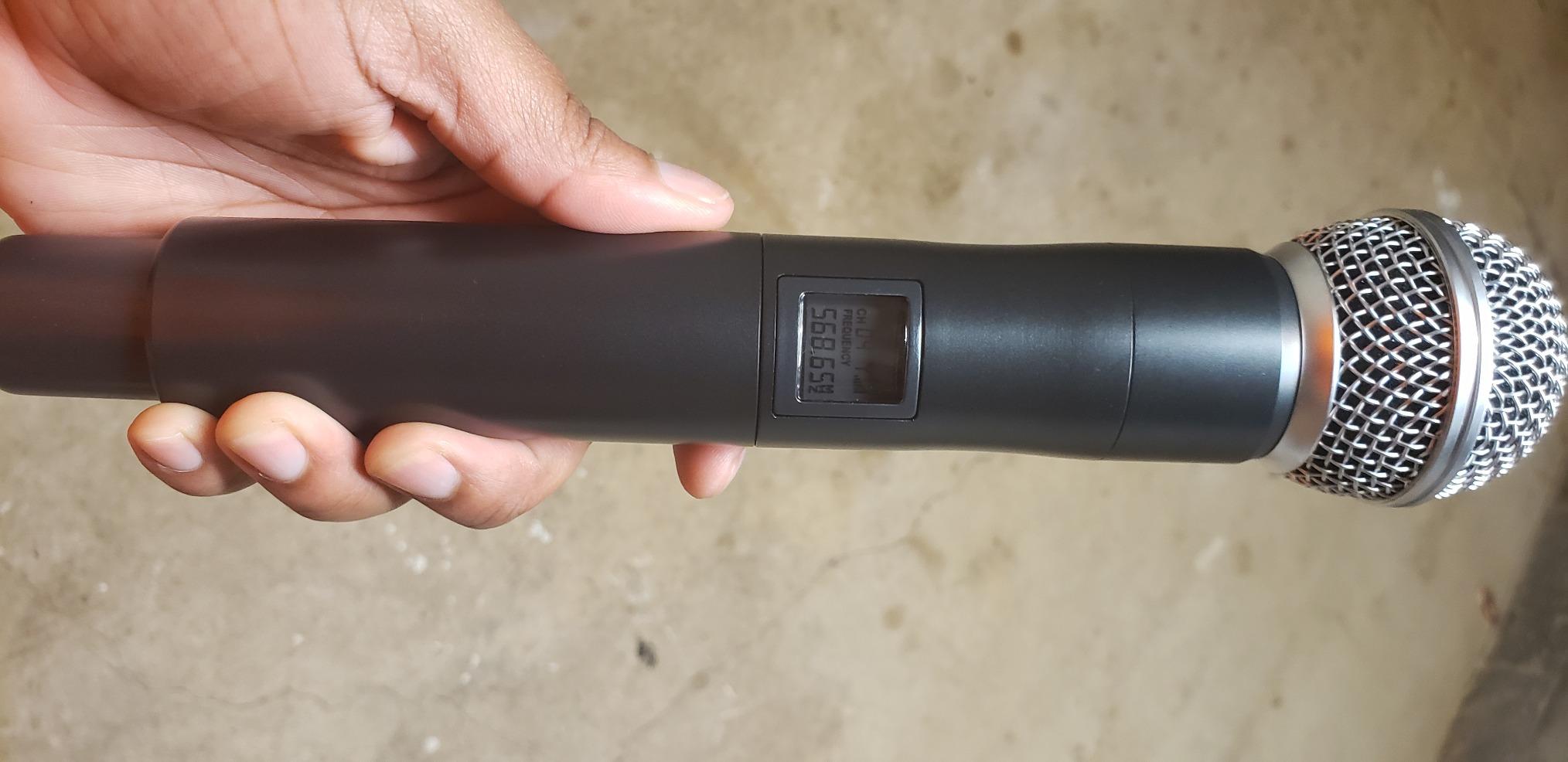 Phenyx Pro 4-Ch UHF Fixed Frequency Wireless Microphone System PTU-5000-4H customer photo 1