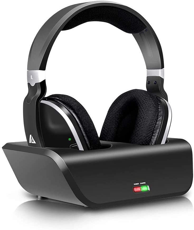 MONODEAL Wireless TV Headphones, Over Ear Headsets for TV Watching customer photo 2