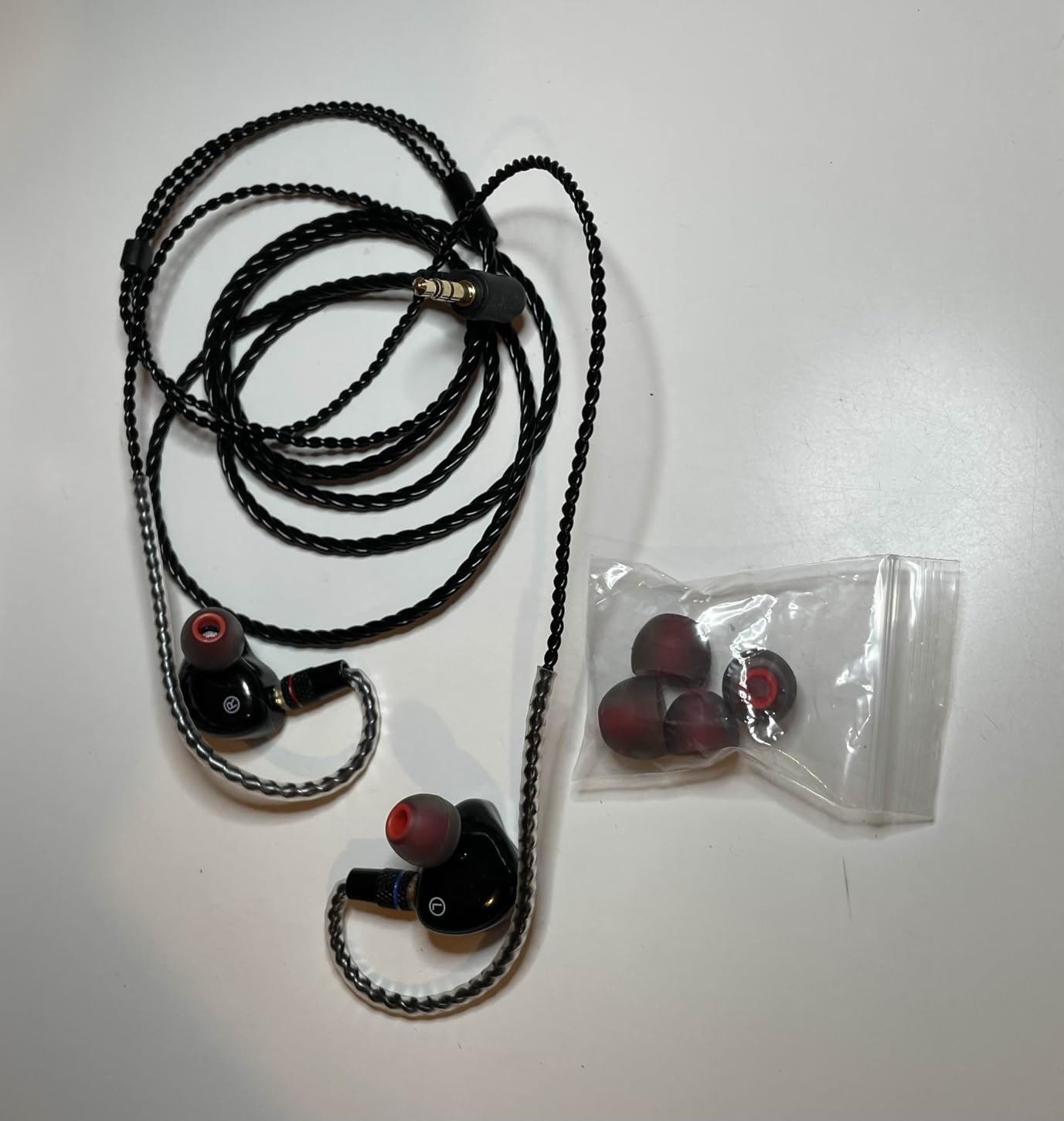 Dual Dynamic Driver IEM Earphones, HiFi Stereo In Ear Monitor Headphones customer photo 1