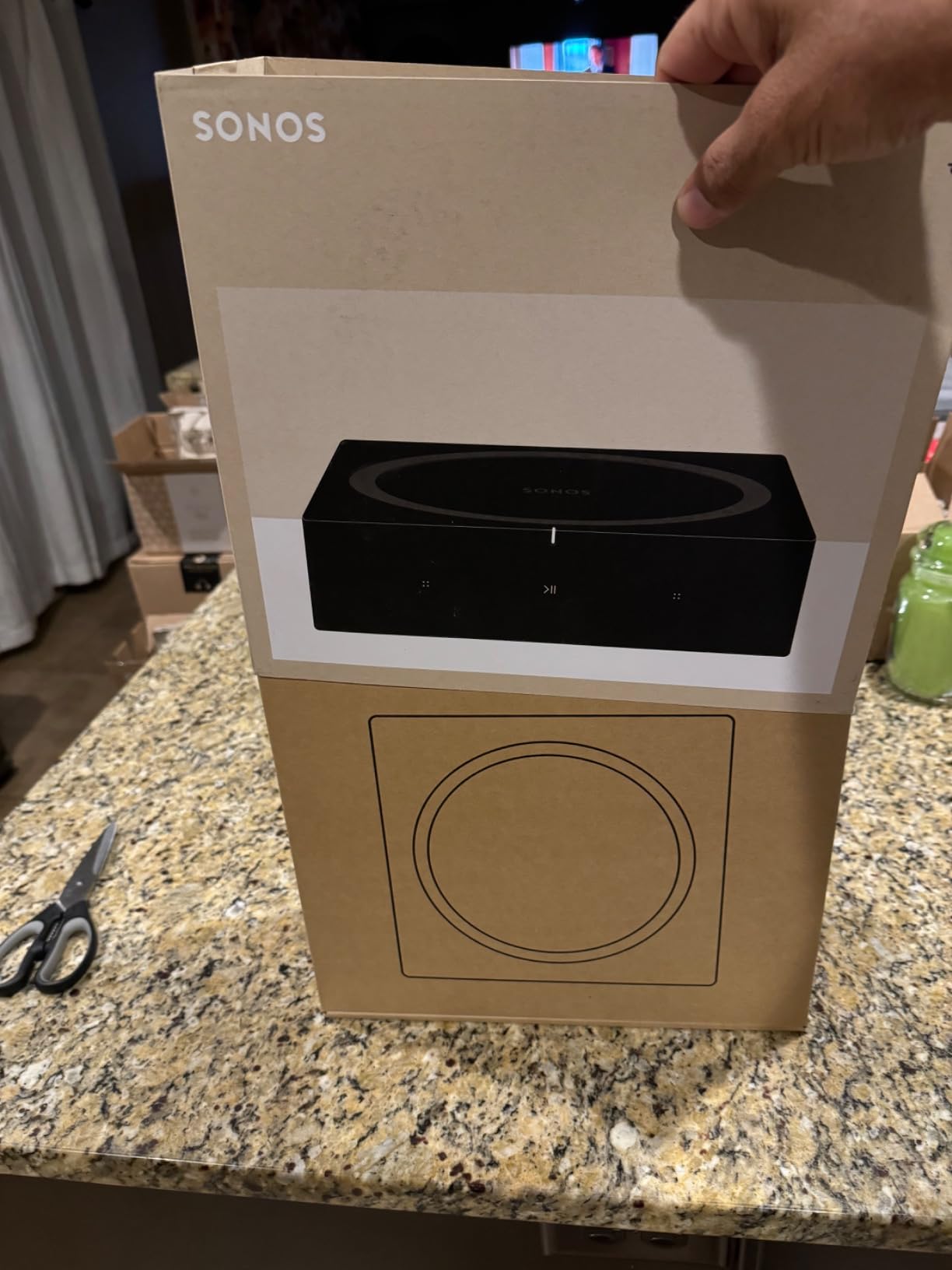 Sonos Amp - Black | HDMI ARC for TV Sound | Powers In-Wall, In-Ceiling & Outdoor Speakers | Turntable Line-In | Subwoofer Output customer photo 1