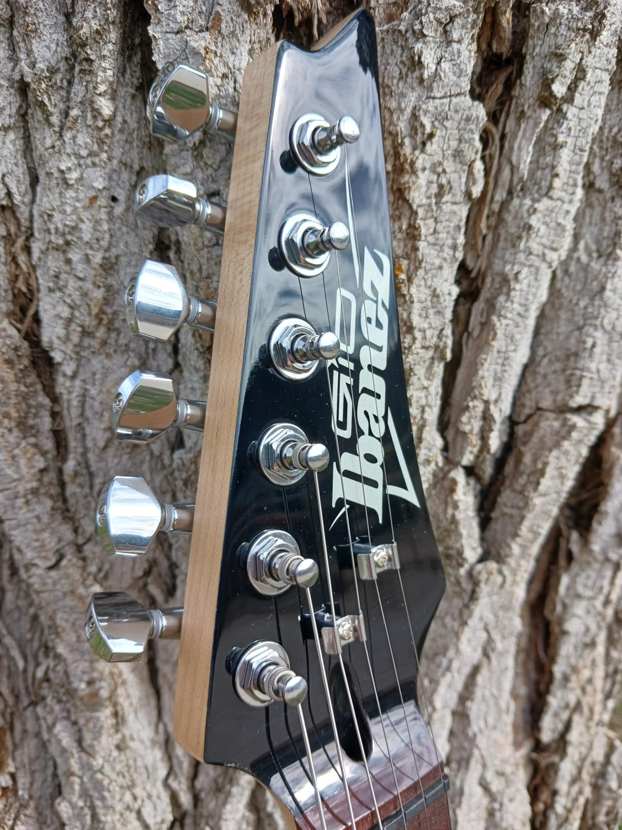 Ibanez Gio GRX70QA - Transparent Violet Sunburst customer photo 1
