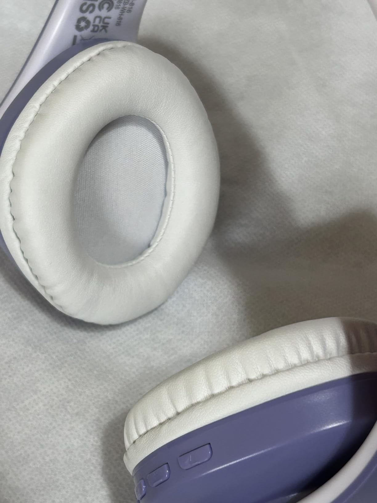 ZIHNIC Bluetooth Headphones Over-Ear, Black/Blue customer photo 1