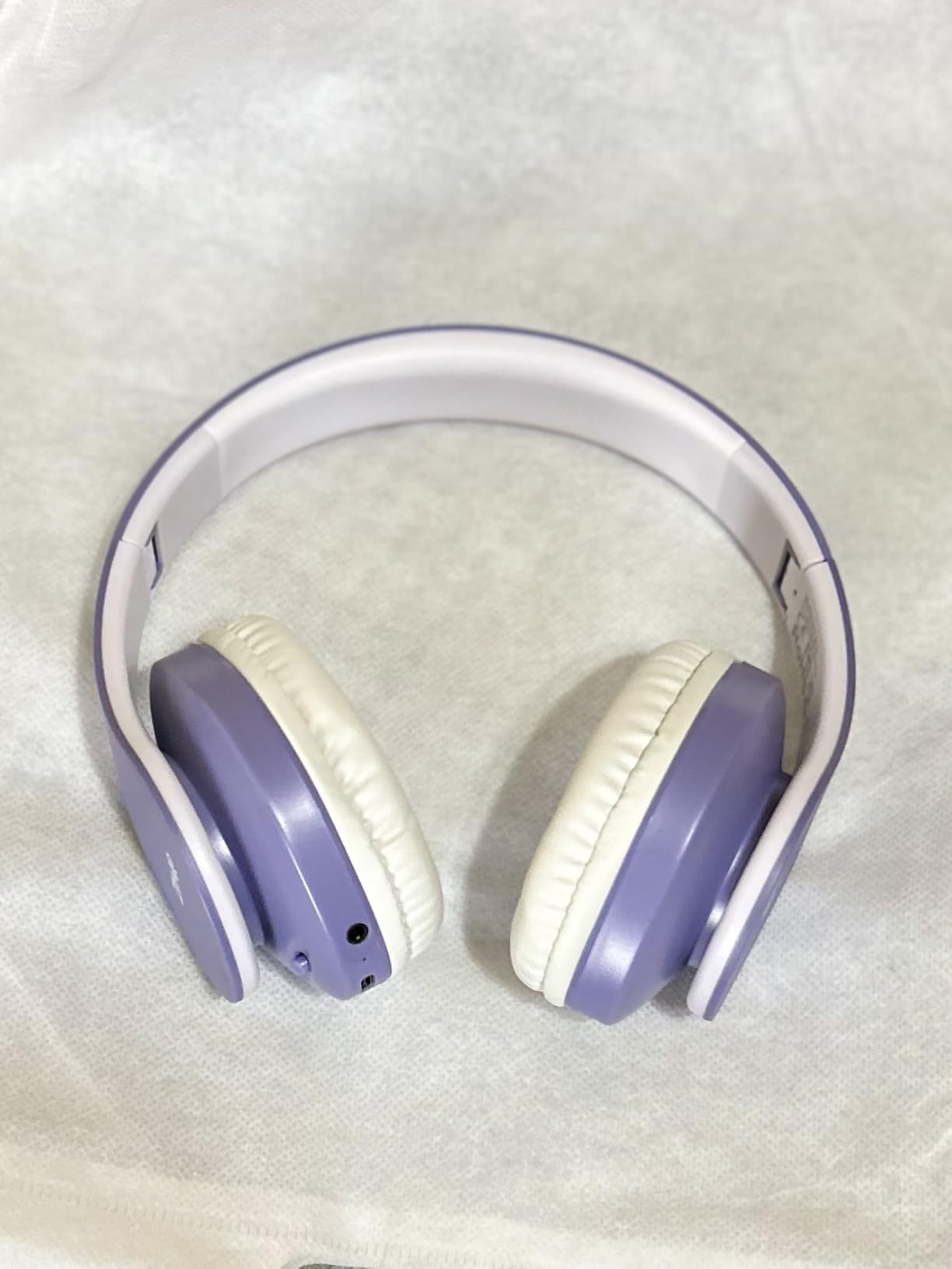 ZIHNIC Bluetooth Headphones Over-Ear, Black/Blue customer photo 2