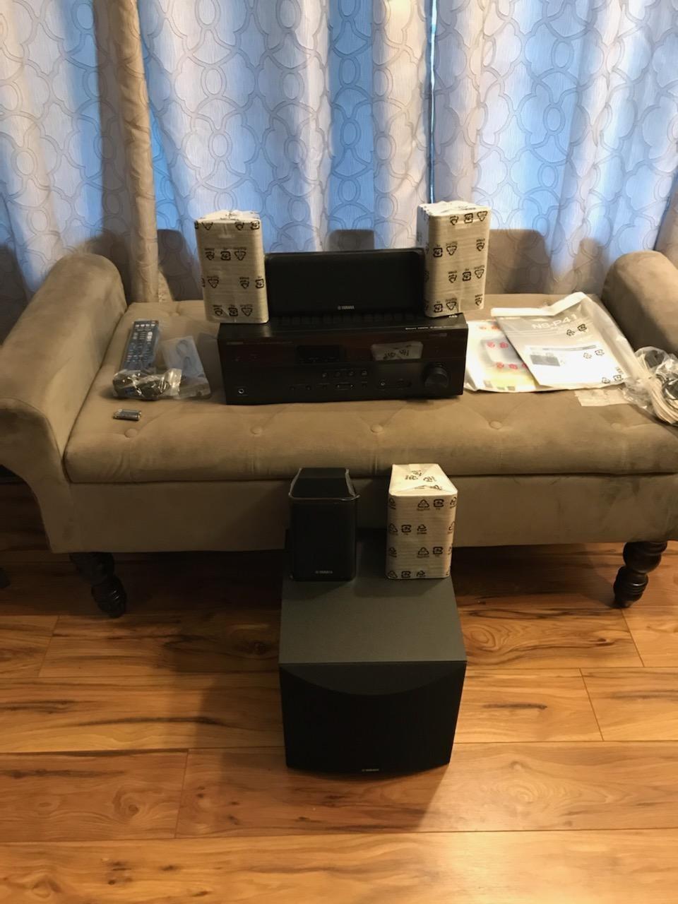 Yamaha Audio YHT-4950U 4K Ultra HD 5.1-Channel Home Theater System with Bluetooth, black customer photo 2