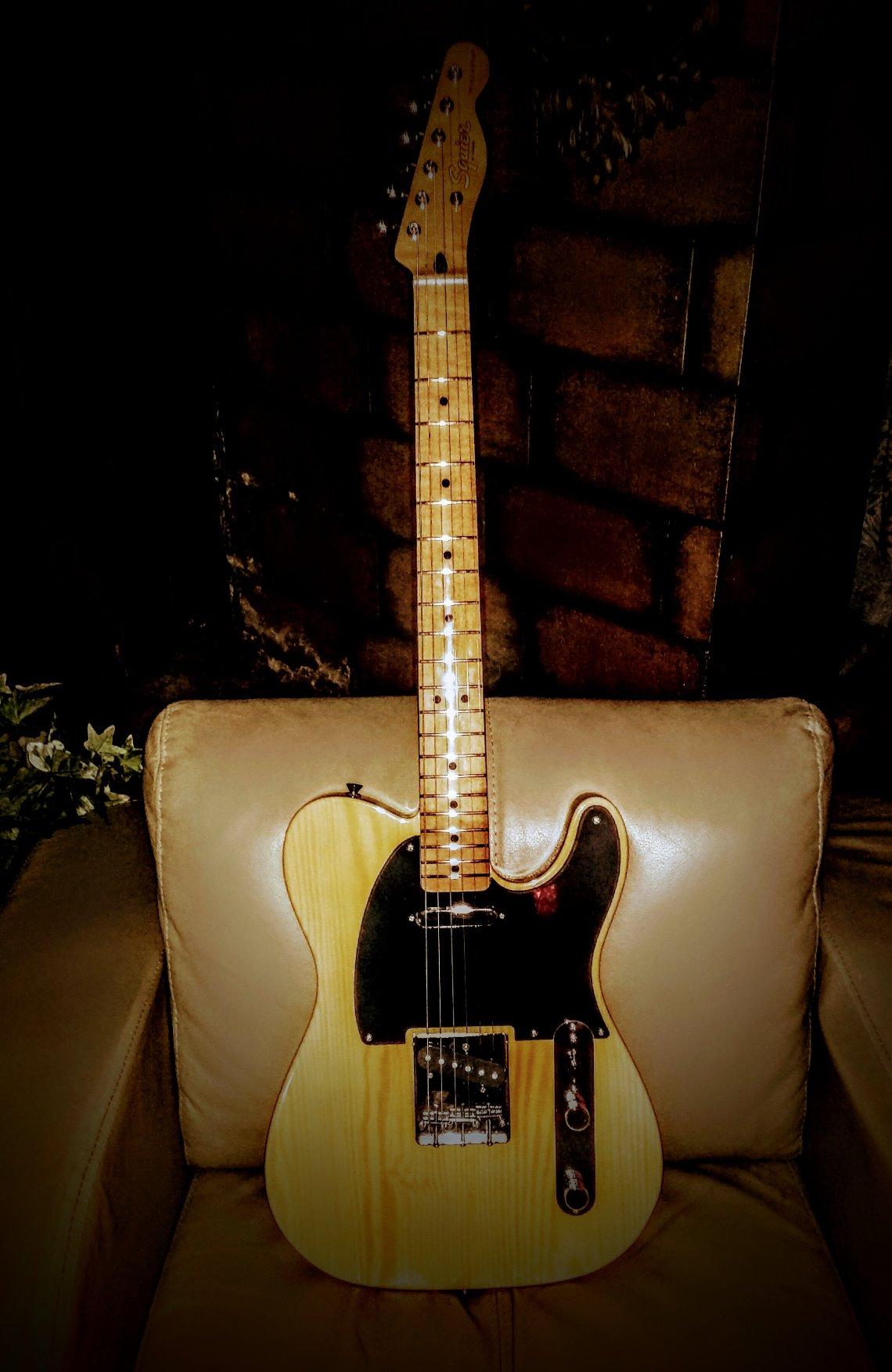 Squier Classic Vibe 50s Telecaster Electric Guitar, Butterscotch Blonde customer photo 2