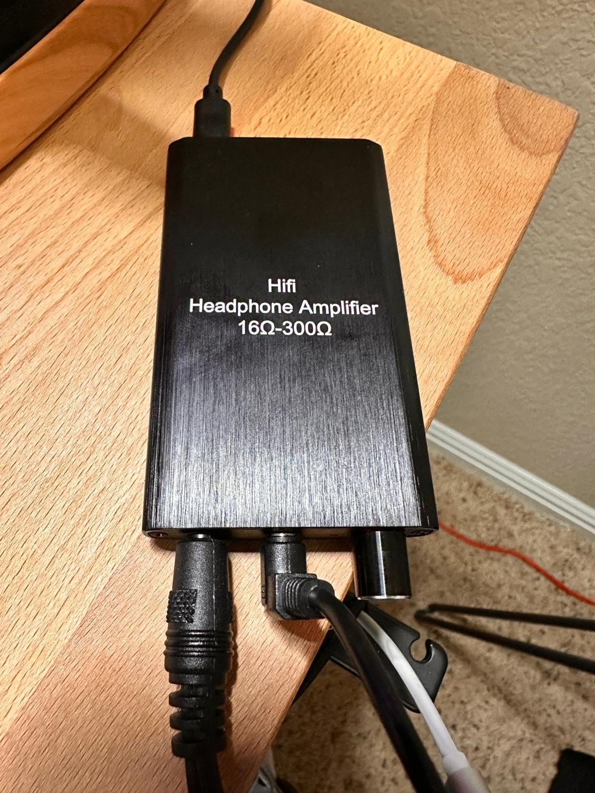 LVY Portable Headphone Amplifier 3.5mm Audio Rechargeable Two-Stage GAIN Switch HiFi Headphone Amplifier customer photo 2