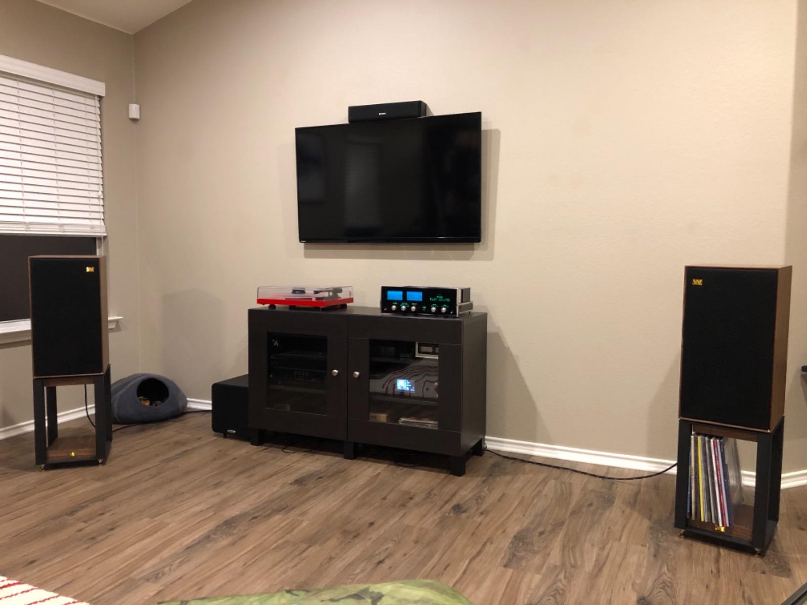 Wharfedale - Linton with Stands (Walnut) Walnut customer photo 1