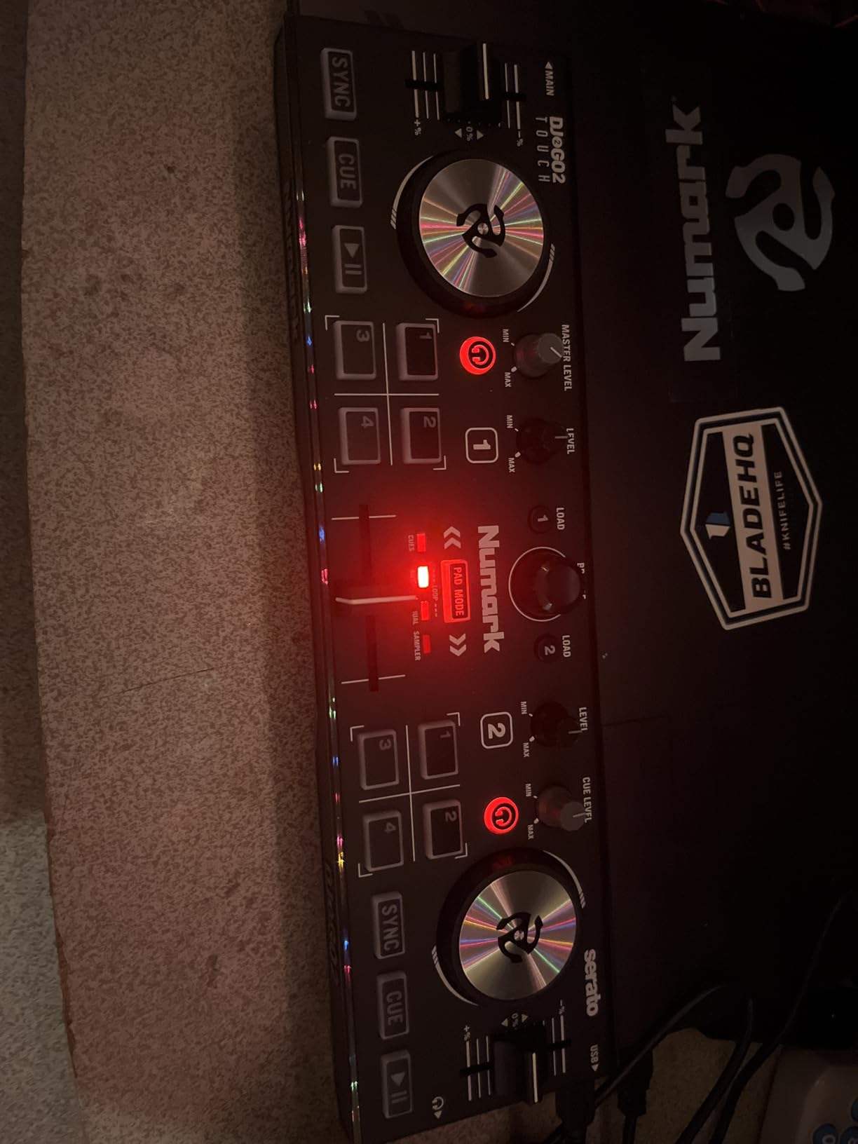 Numark DJ2GO2 Touch Compact DJ Controller customer photo 1