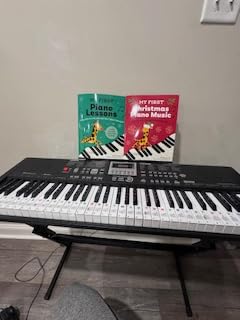 Piano Keyboard Stickers for 88/61/54/49/37 Key, Bold Large Letter Piano Stickers for Learning, Removable Piano Keyboard Letters, Notes Label for Beginners and Kids, Multicolor customer photo 2