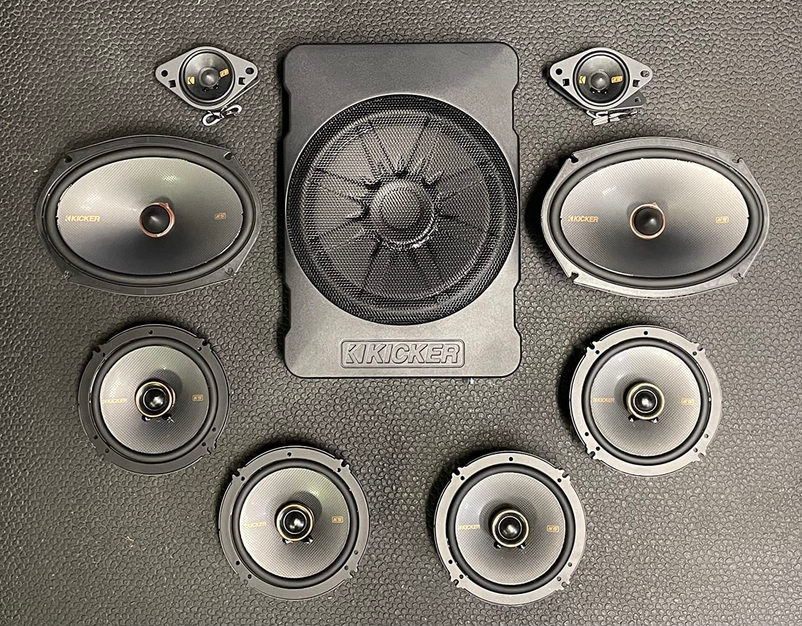 KICKER 46HS10 Hideaway Compact Powered Subwoofer, 10-Inch customer photo 1