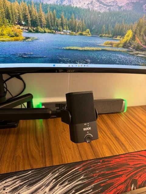 RØDE NT-USB Mini Studio-Quality USB Condenser Microphone customer photo 1