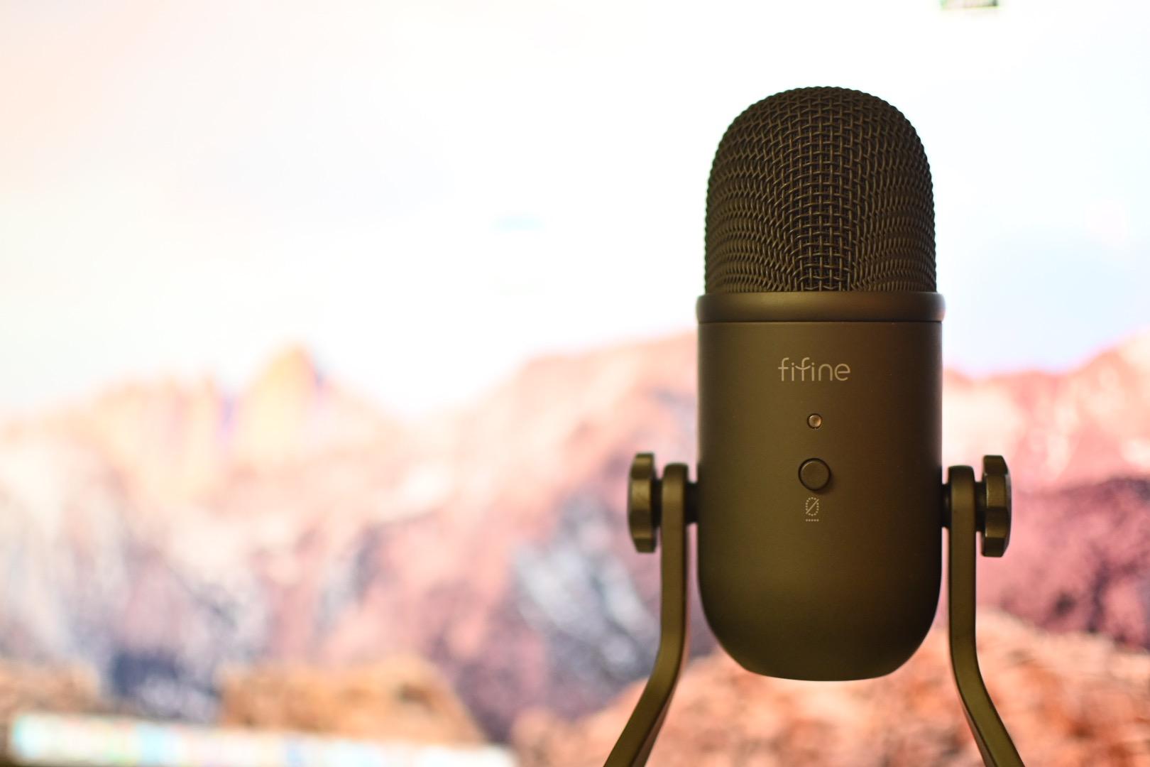 FIFINE K678 USB Podcast Microphone for Recording Streaming customer photo 2