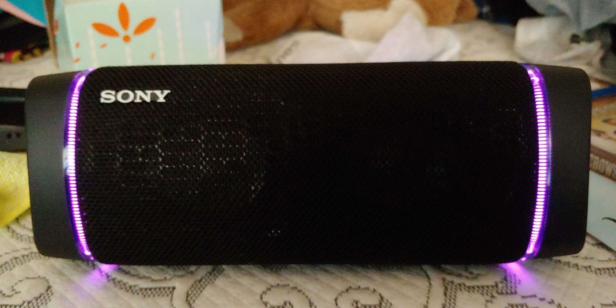 Sony SRS-XB33 EXTRA BASS Wireless Bluetooth Portable Speaker, IP67 Waterproof & Durable, 24 Hour Battery, Party Lights, USB Type-C, and Speakerphone, Black customer photo 2
