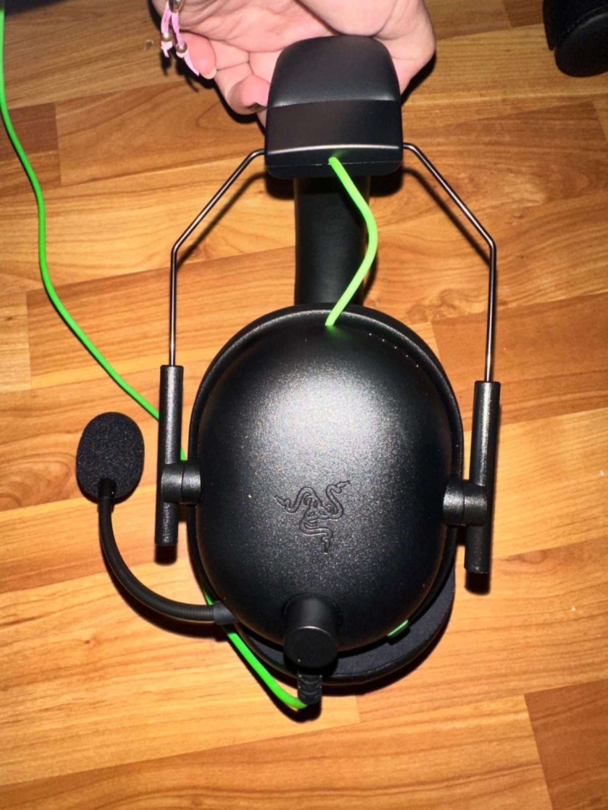 Razer BlackShark V2 X Gaming Headset: 7.1 Surround Sound - 50mm Drivers - Memory Foam Cushion - For PC, PS4, PS5, Switch - 3.5mm Audio Jack customer photo 2