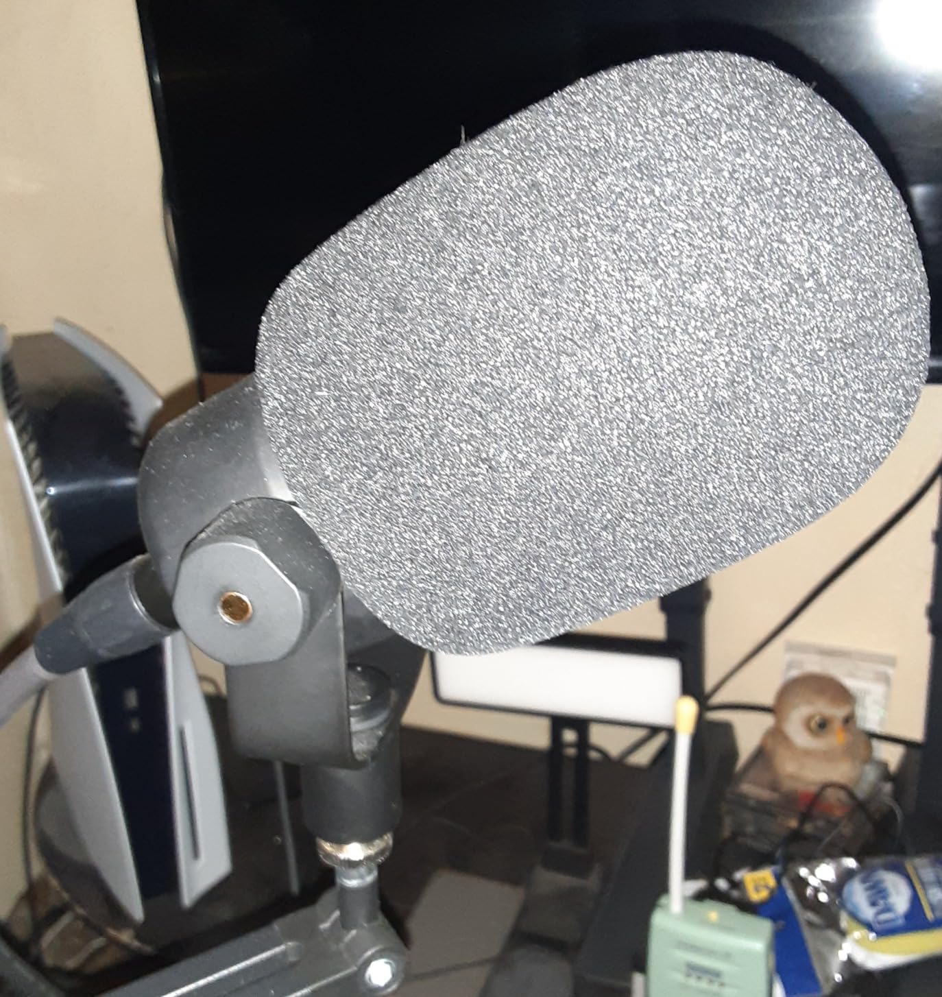 PodMic Pop Filter Foam Cover - Mic Windscreen Wind Cover Customized for Rode PodMic USB Versatile Dynamic Broadcast Microphone to Blocks Out Plosives customer photo 1