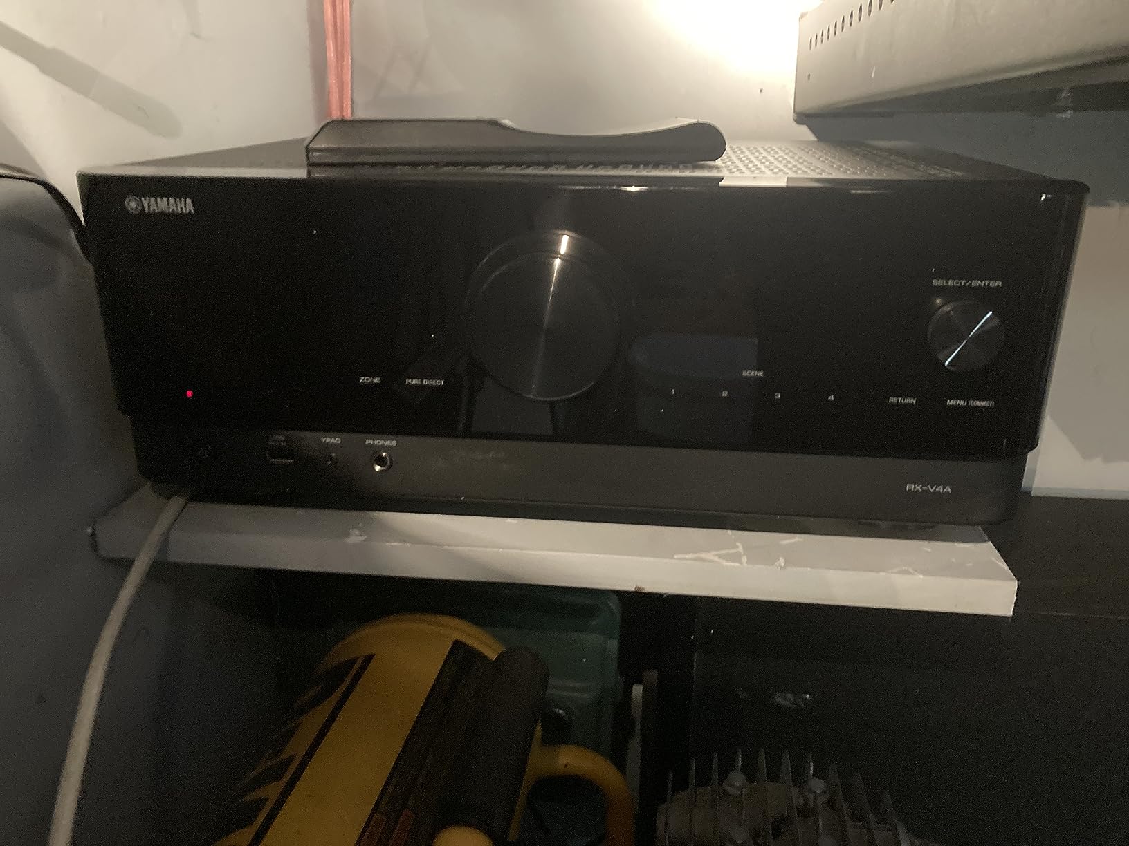 Yamaha RX-V4A 5.2-Channel AV Receiver with MusicCast, 8K HDMI with MusicCast and YPAO for home theater, gaming and wireless streaming customer photo 1
