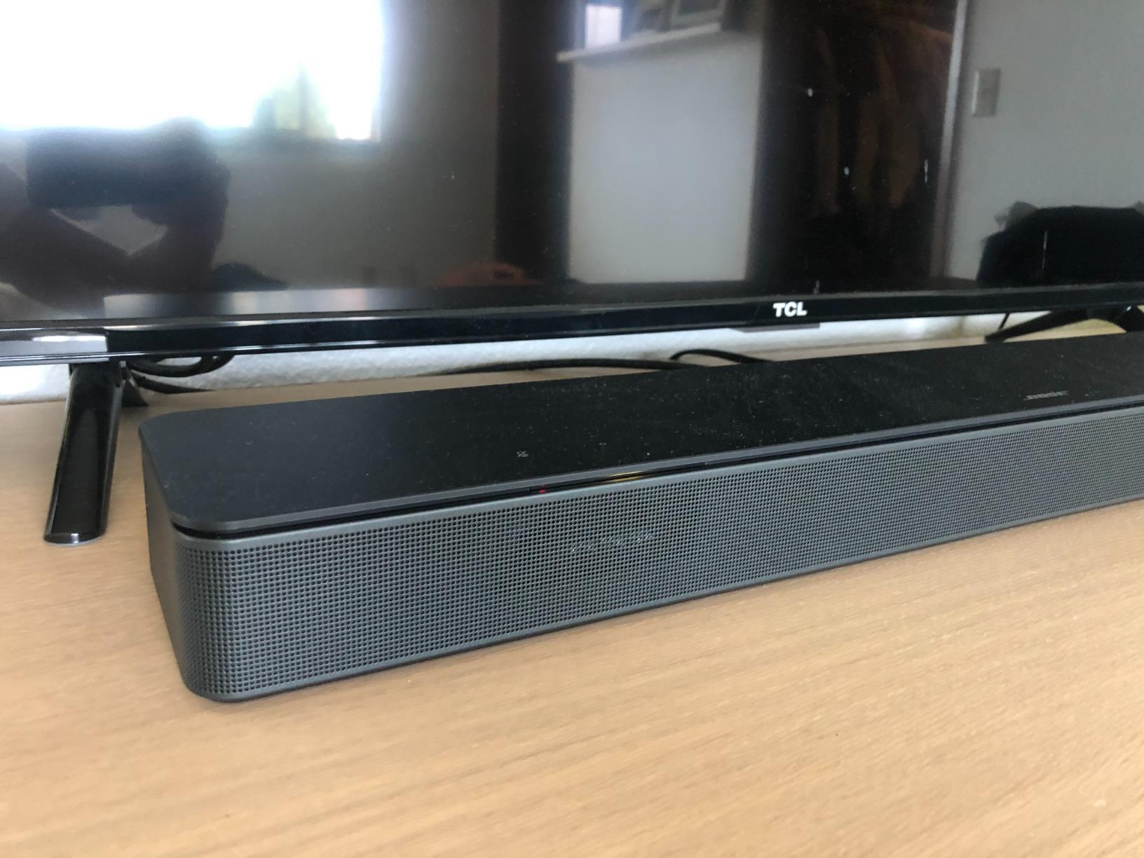 Bose Smart Soundbar 300, Bluetooth Wireless Sound Bar for TV with Built-in Microphone and Alexa Voice Control, Black customer photo 2
