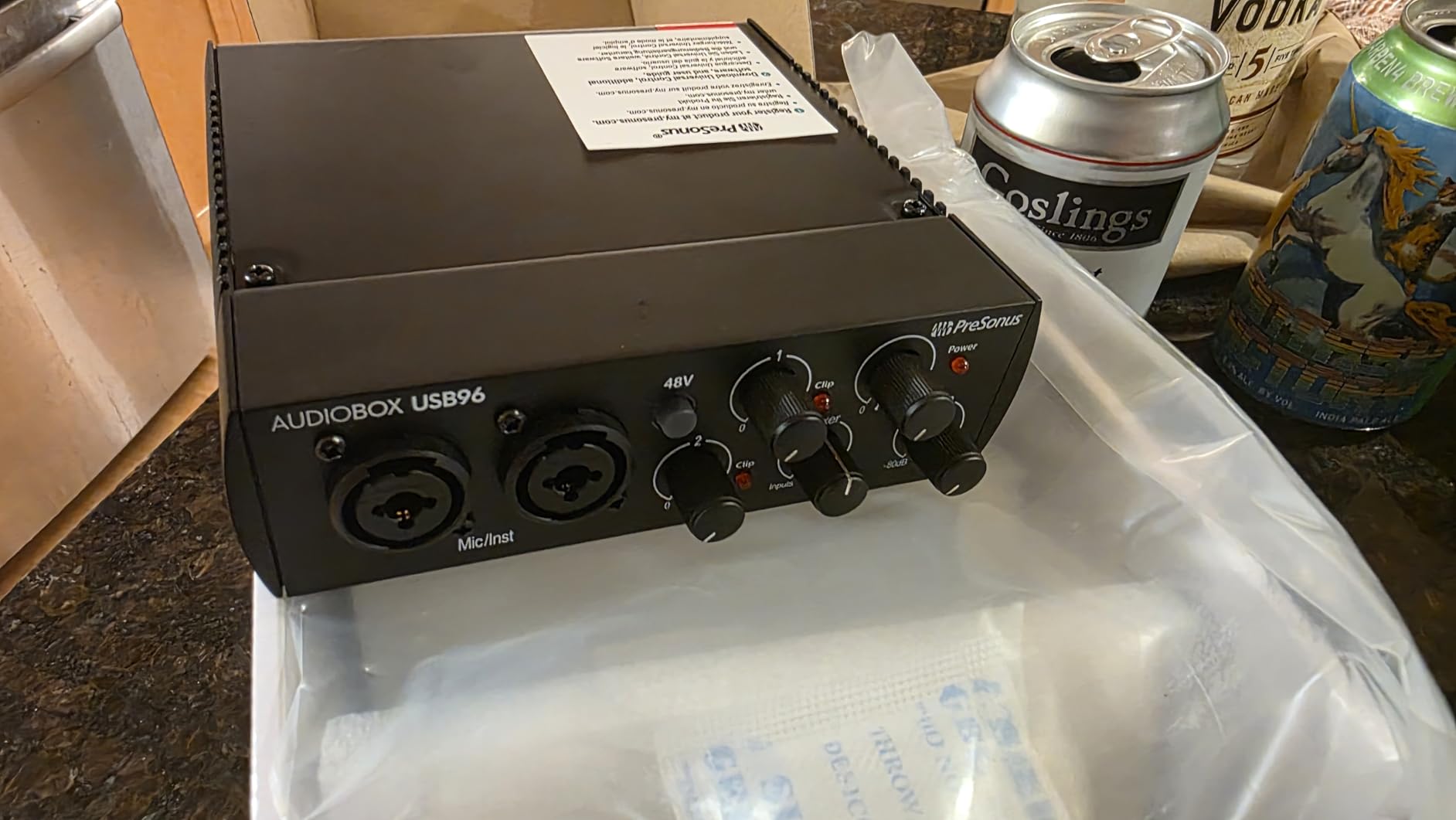 PreSonus AudioBox 96 25th Anniversary USB Audio Interface customer photo 1