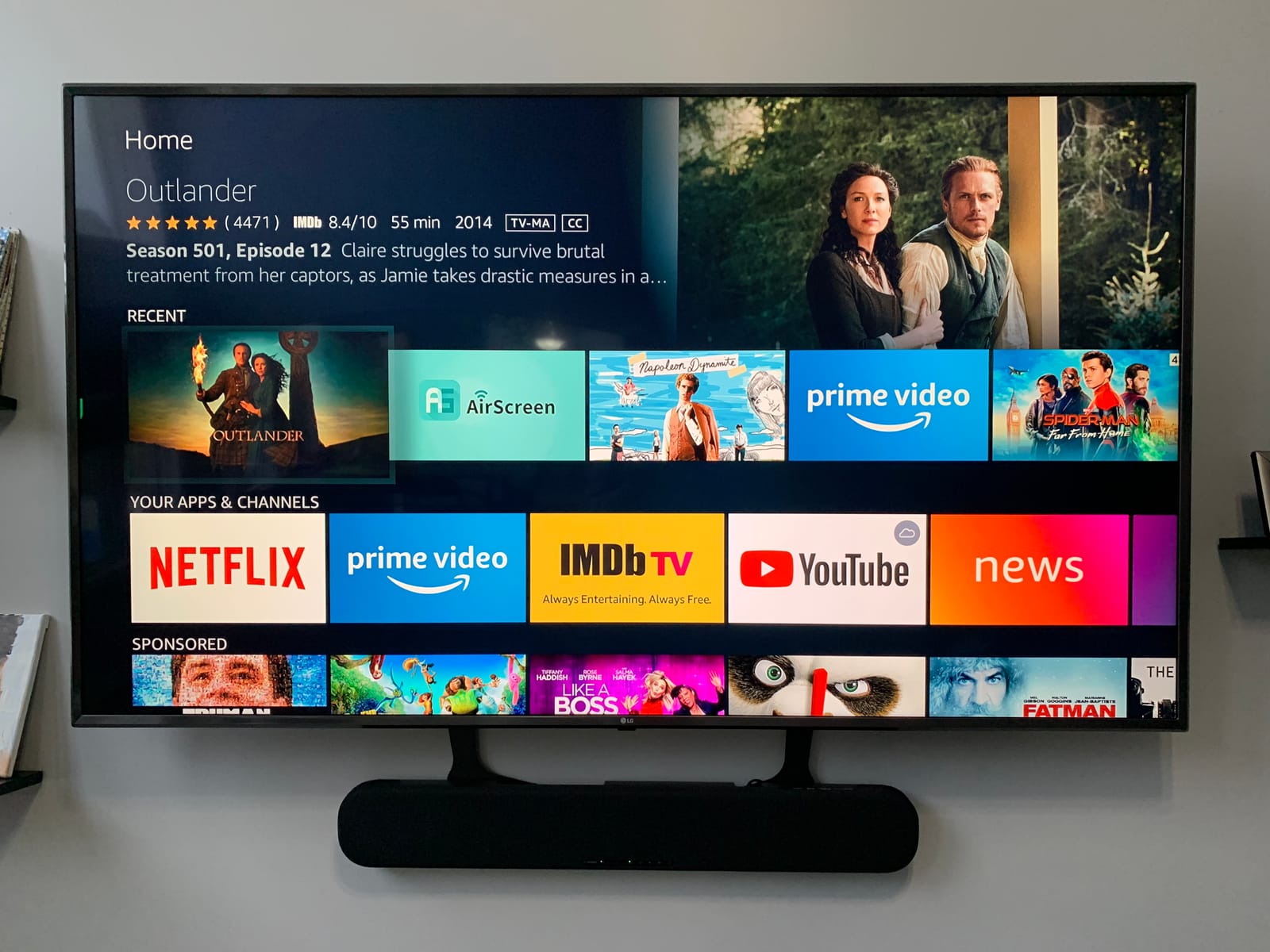 Yamaha SR-B20A Soundbar with Built-in Subwoofers, Dolby Audio, DTS Virtual:X, Bluetooth, Black customer photo 1