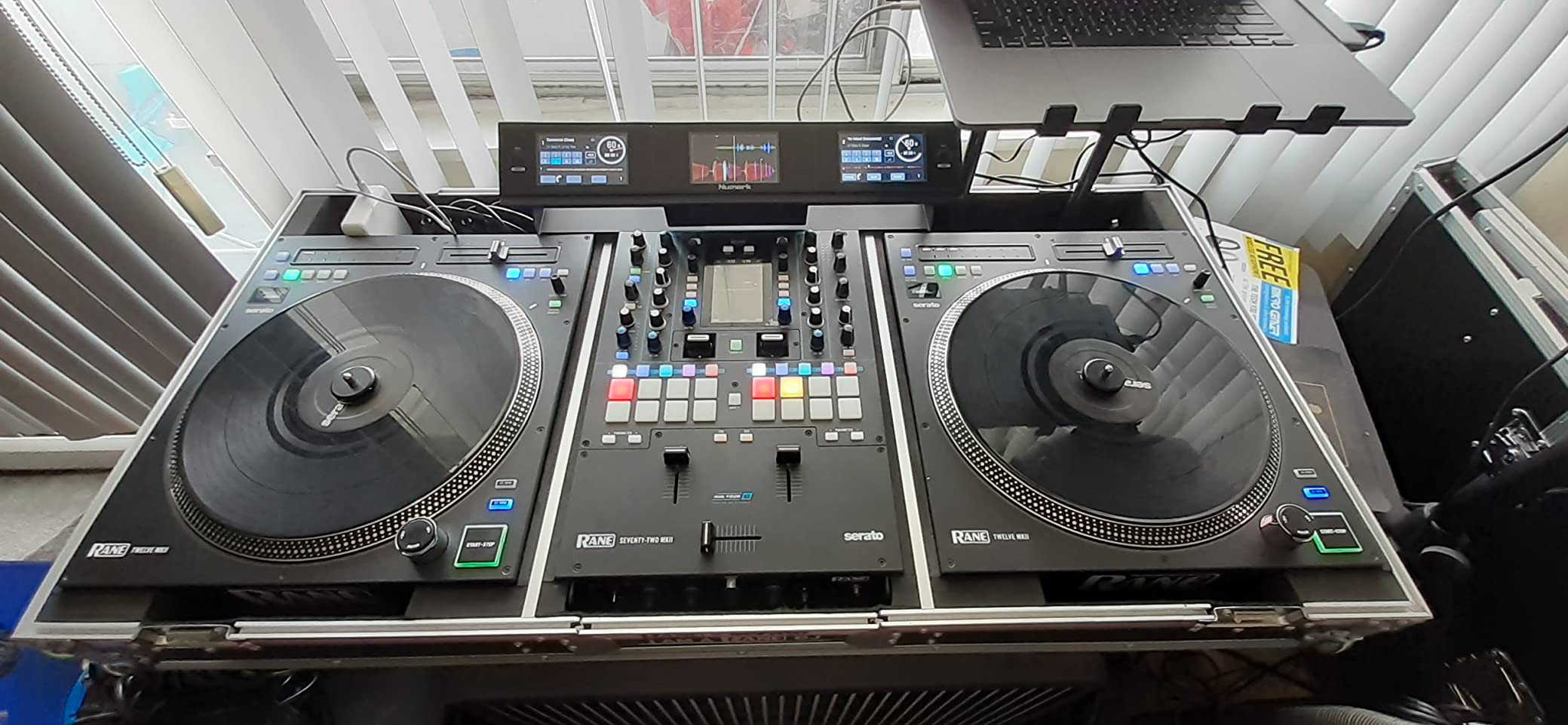 Rane Twelve MKII Motorized DJ Turntable | 12-Inch Vinyl Like DJ MIDI Controller, USB MIDI and DVS Control for Traktor, Virtual DJ and Serato DJ customer photo 1